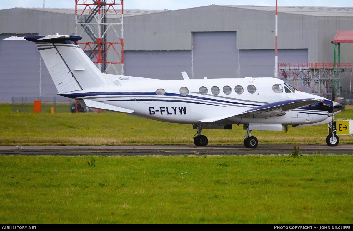 Aircraft Photo of G-FLYW | Beech 200C Super King Air | AirHistory.net #727571