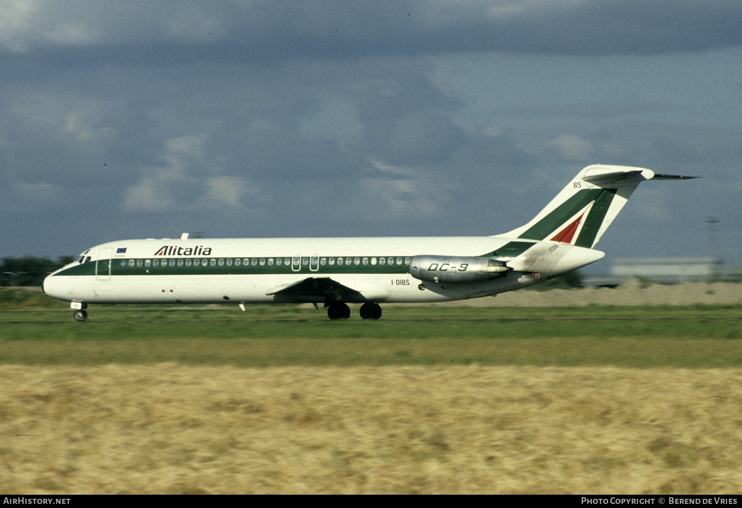 Aircraft Photo of I-DIBS | McDonnell Douglas DC-9-32 | Alitalia | AirHistory.net #727593