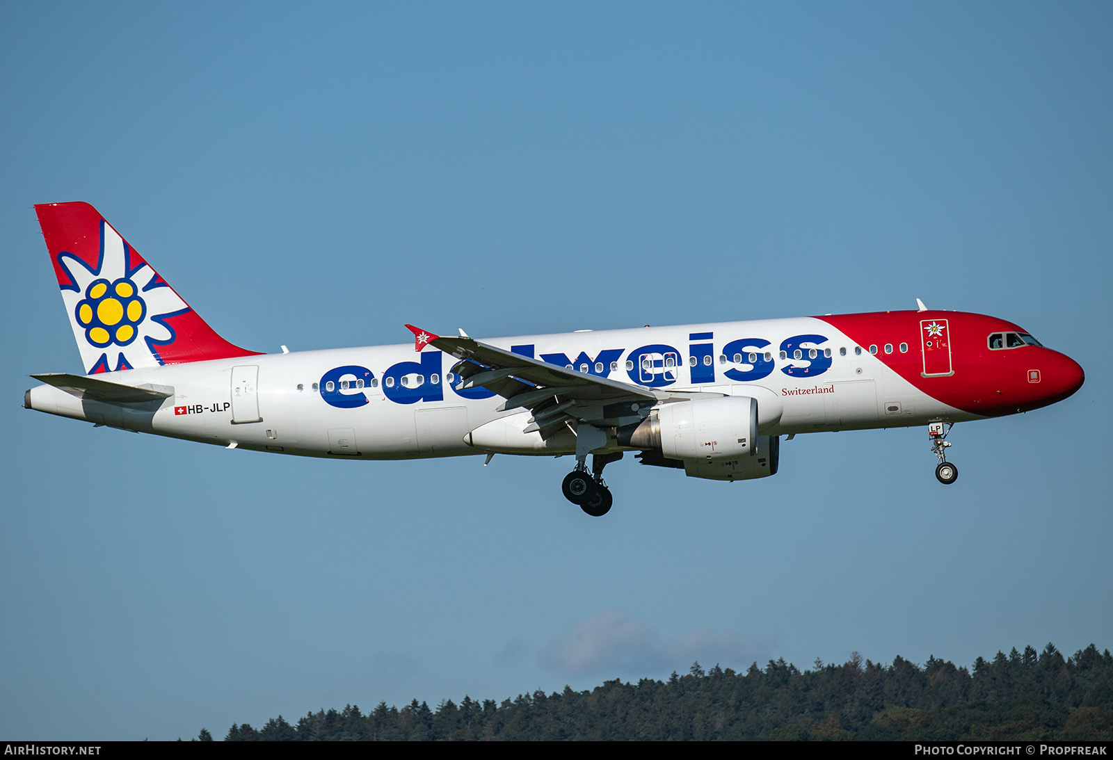 Aircraft Photo of HB-JLP | Airbus A320-214 | Edelweiss Air | AirHistory.net #727636