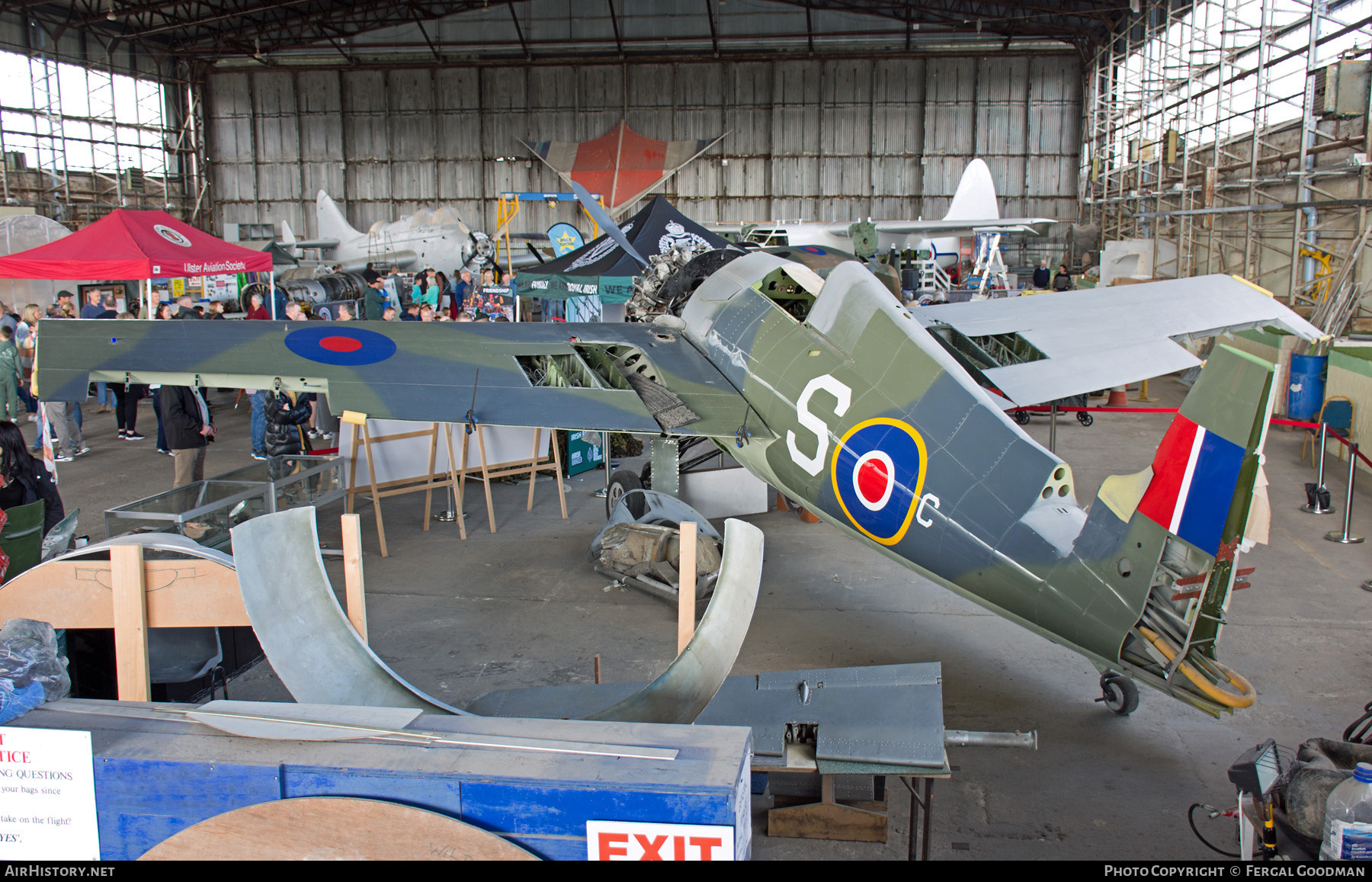 Aircraft Photo of JV482 | Grumman FM-1 Wildcat | UK - Navy | AirHistory.net #727642