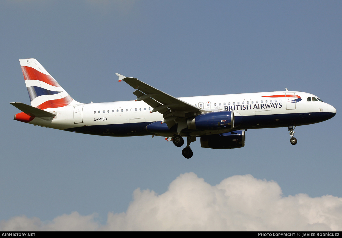 Aircraft Photo of G-MIDO | Airbus A320-232 | British Airways | AirHistory.net #727656