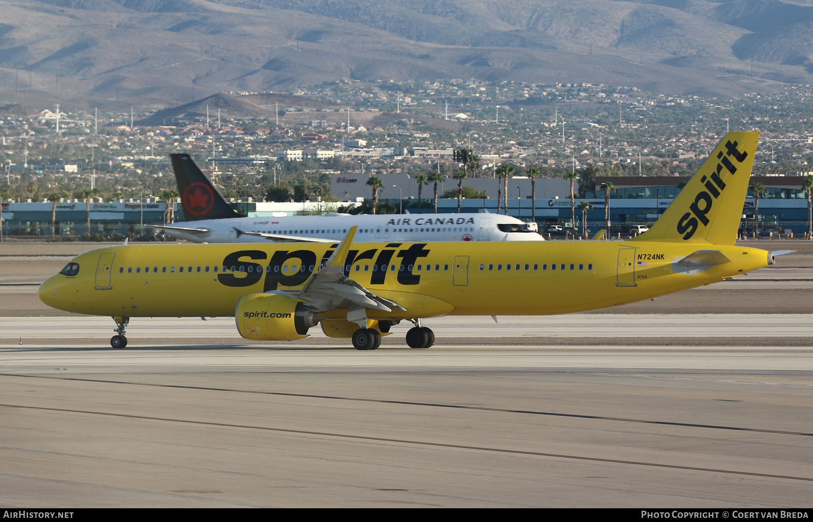 Aircraft Photo of N724NK | Airbus A321-271NX | Spirit Airlines | AirHistory.net #727667