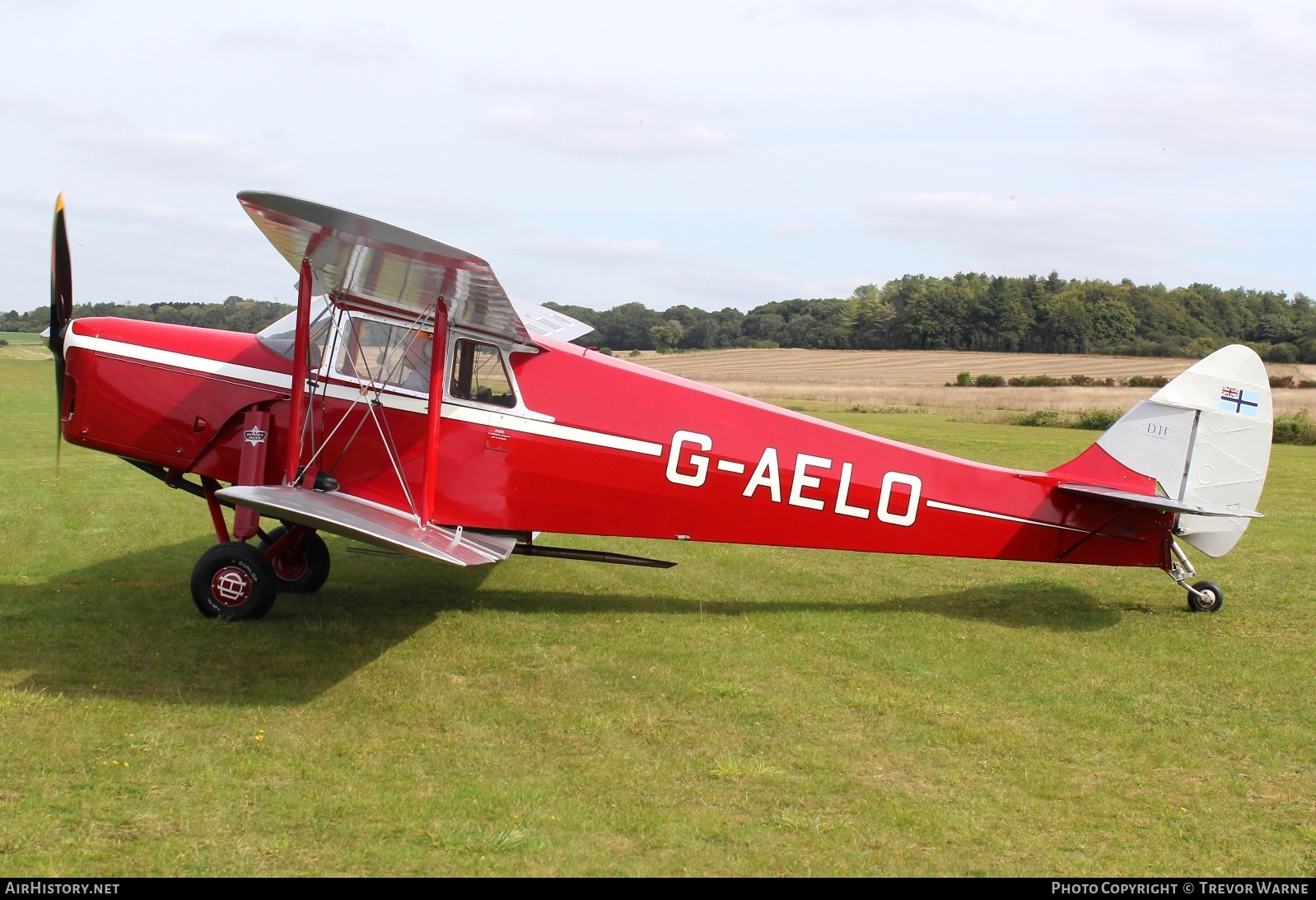 Aircraft Photo of G-AELO | De Havilland D.H. 87B Hornet Moth | AirHistory.net #727705