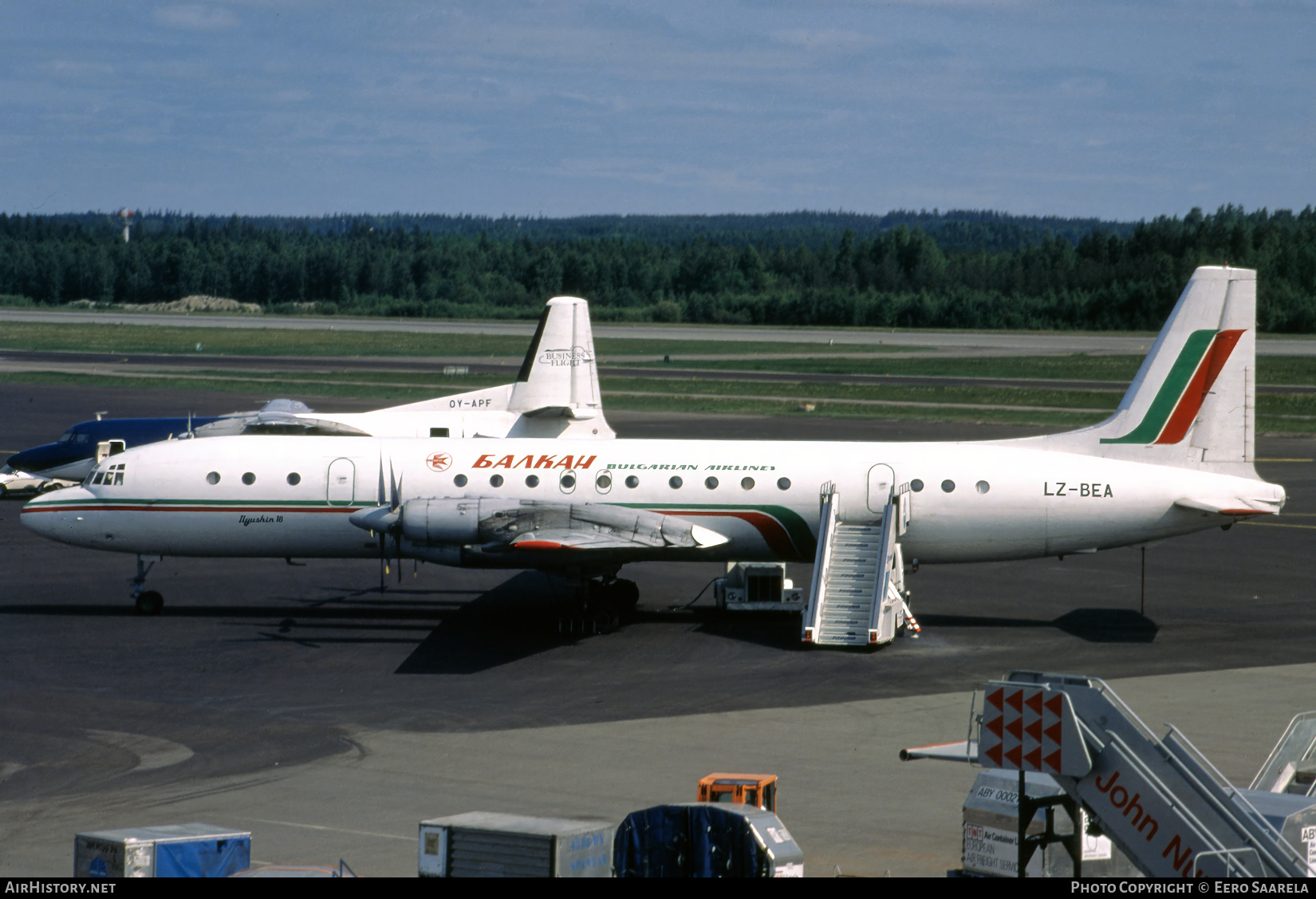 Aircraft Photo of LZ-BEA | Ilyushin Il-18D | Balkan - Bulgarian Airlines | AirHistory.net #727723