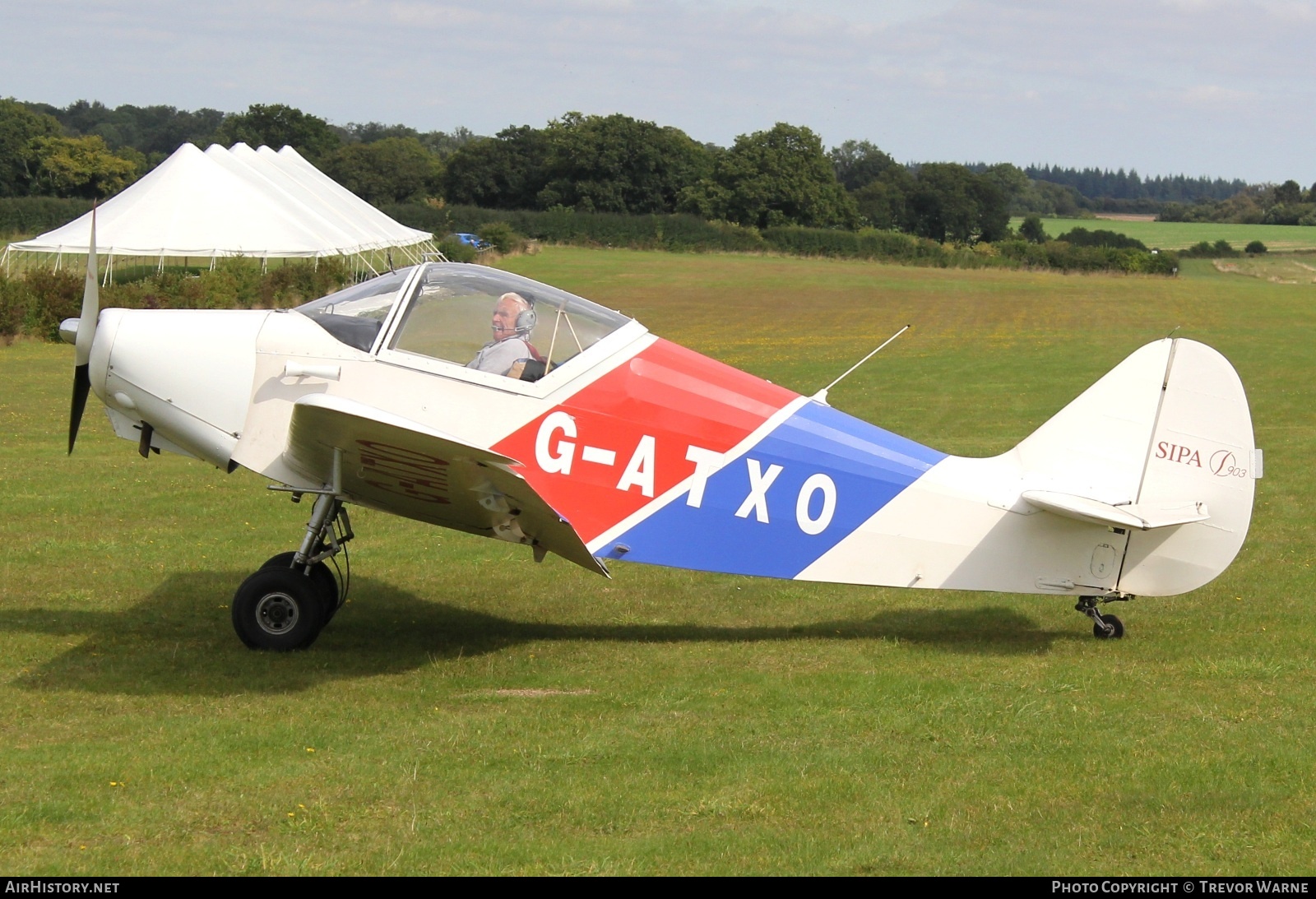 Aircraft Photo of G-ATXO | SIPA S-903 | AirHistory.net #727724