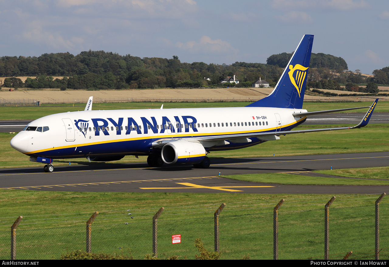 Aircraft Photo of 9H-QBH | Boeing 737-8AS | Ryanair | AirHistory.net #727740