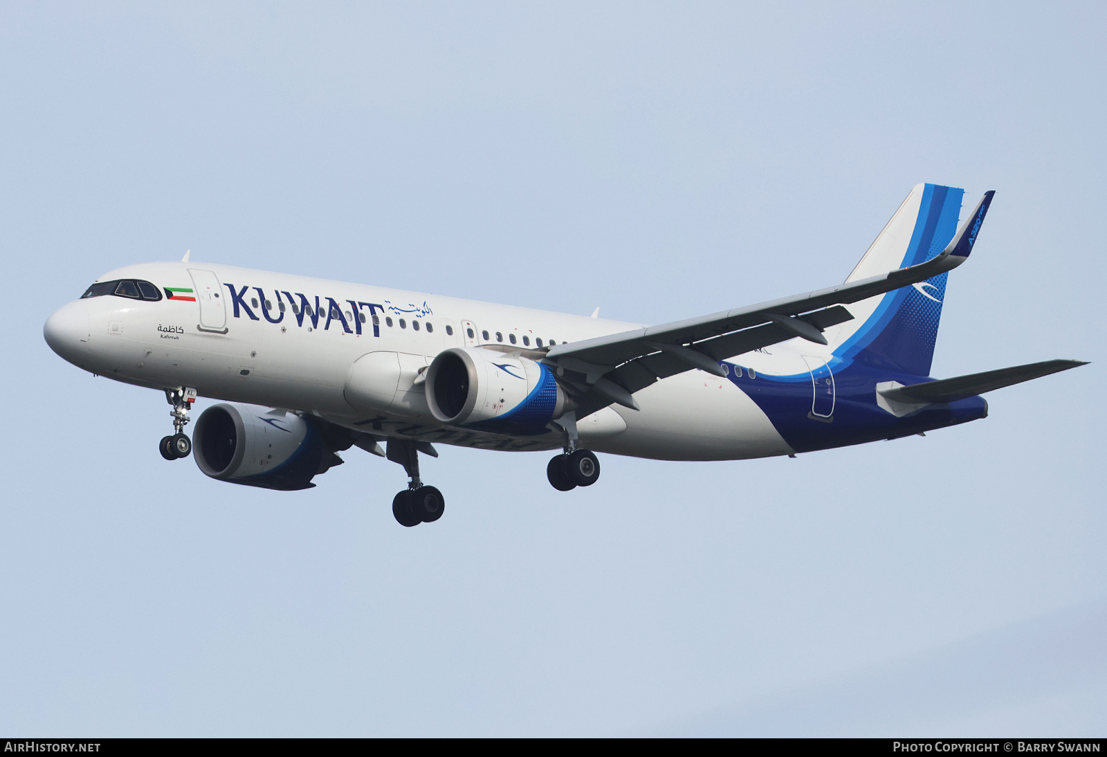 Aircraft Photo of 9K-AKL | Airbus A320-251N | Kuwait Airways | AirHistory.net #727780