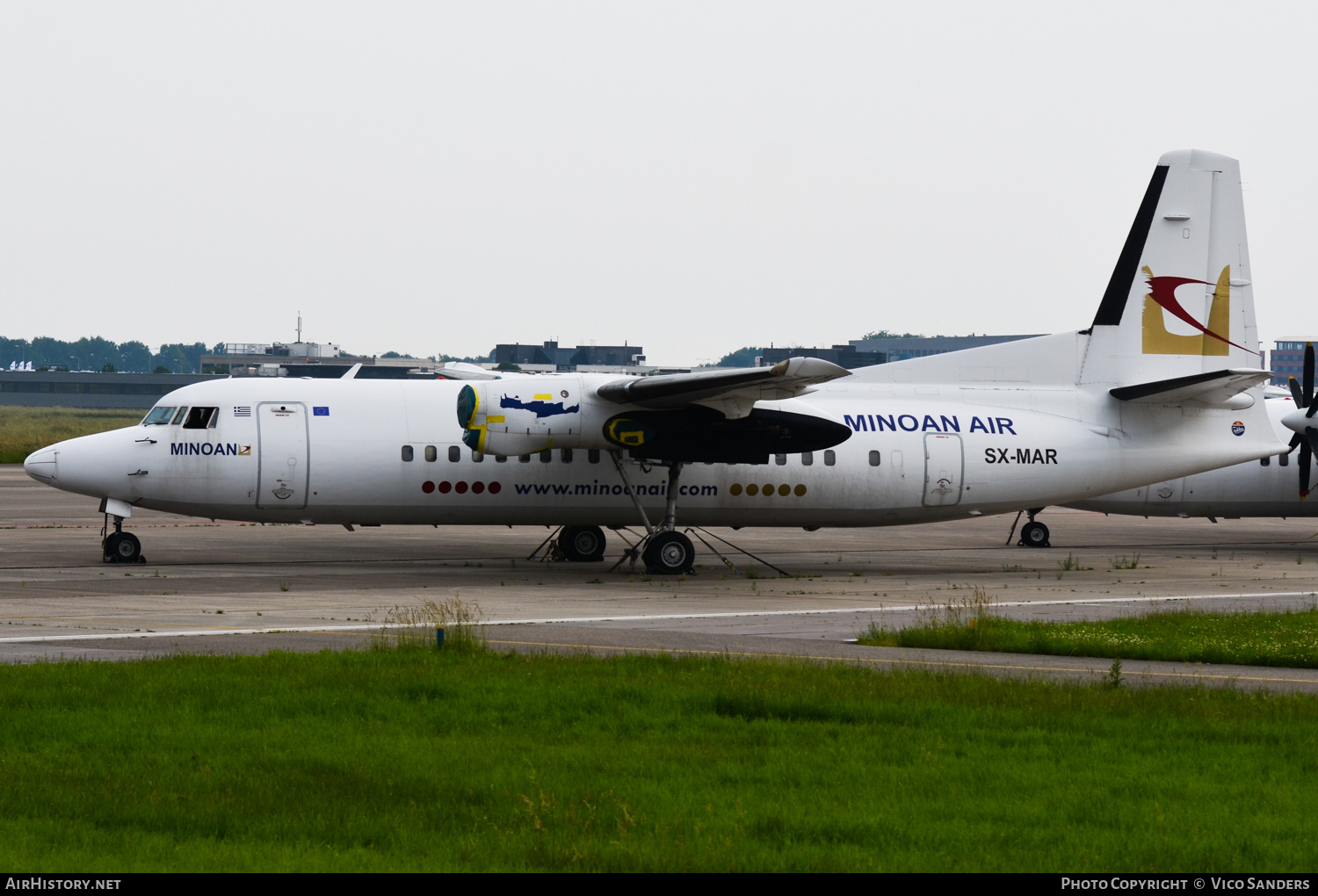 Aircraft Photo of SX-MAR | Fokker 50 | Minoan Air | AirHistory.net #727808