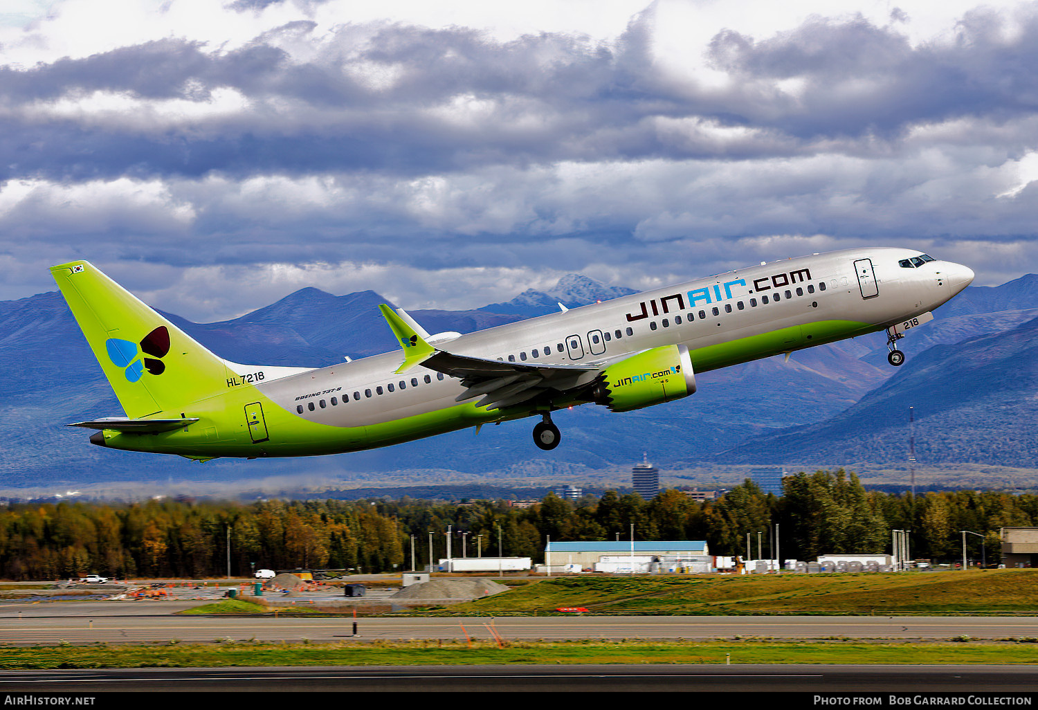 Aircraft Photo of HL7218 | Boeing 737-8 Max 8 | Jin Air | AirHistory.net #727833