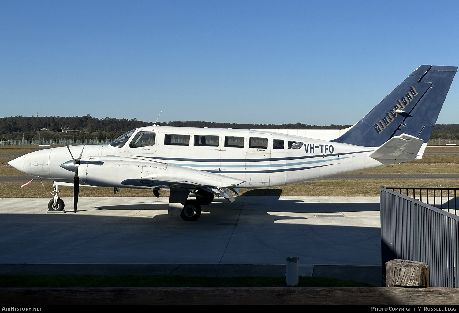 Aircraft Photo of VH-TFO | Cessna 404 Titan | Hinterland Aviation | AirHistory.net #727852