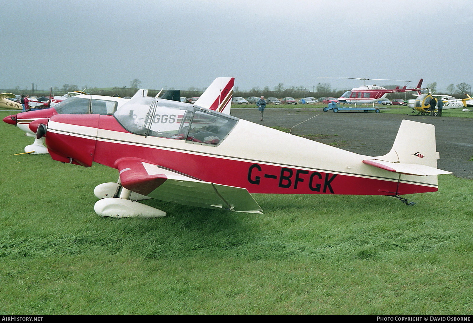 Aircraft Photo of G-BFGK | SAN Jodel D-117 | AirHistory.net #727854