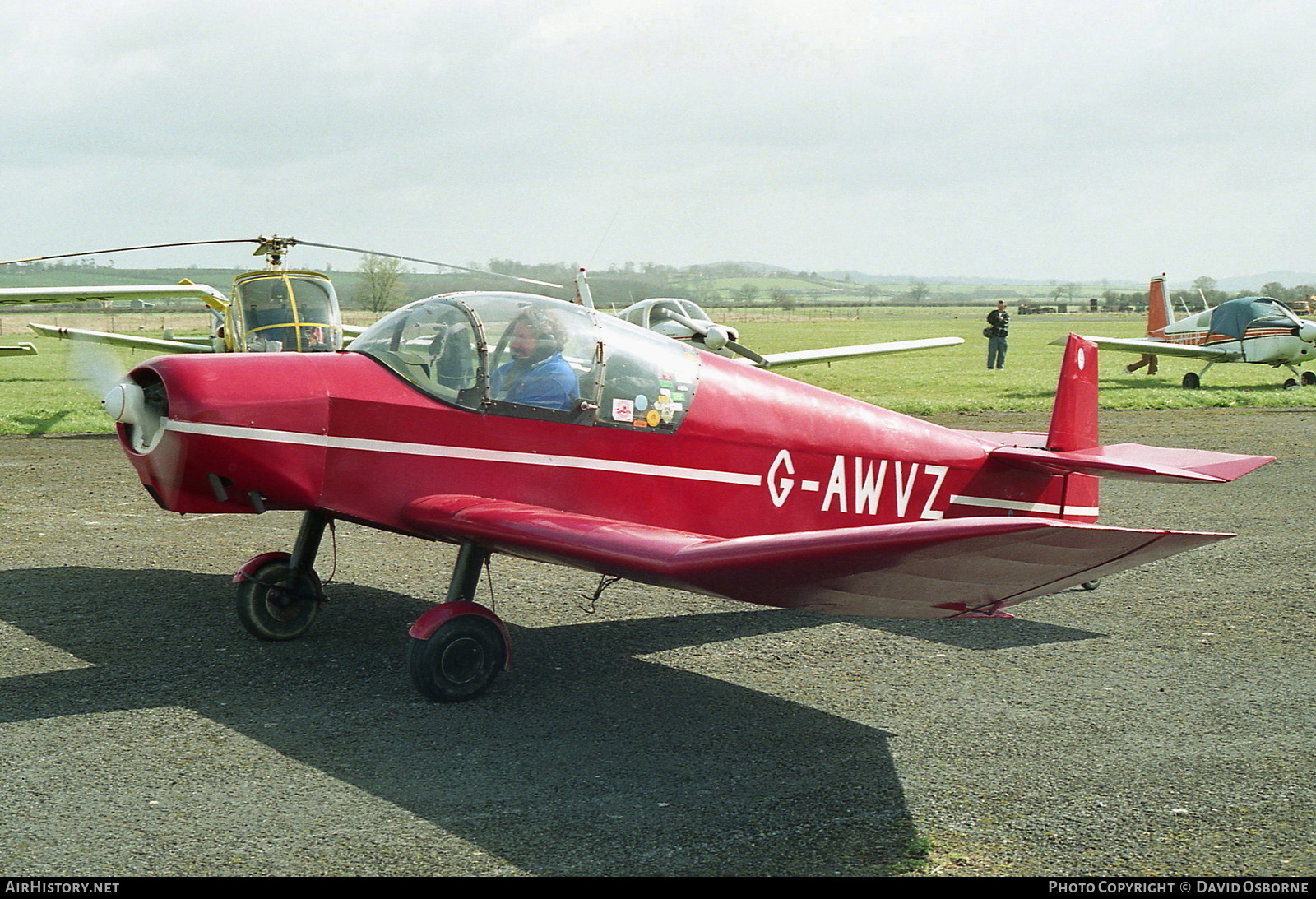 Aircraft Photo of G-AWVZ | Jodel D-112 | AirHistory.net #727869