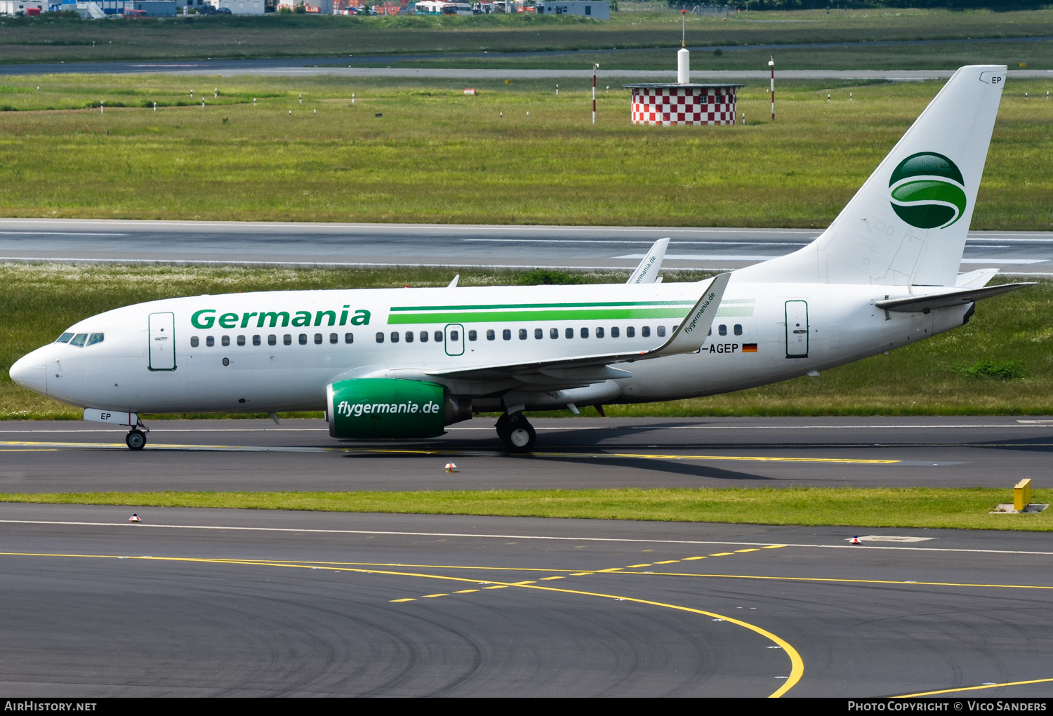 Aircraft Photo of D-AGEP | Boeing 737-75B | Germania | AirHistory.net #727871