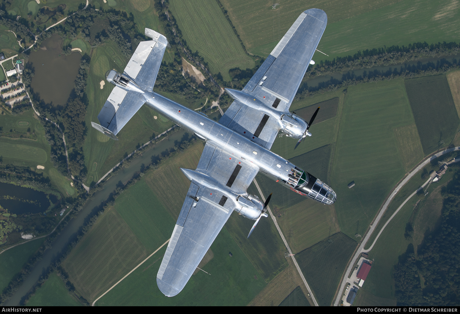 Aircraft Photo of N6123C | North American B-25J Mitchell | Red Bull | AirHistory.net #727875
