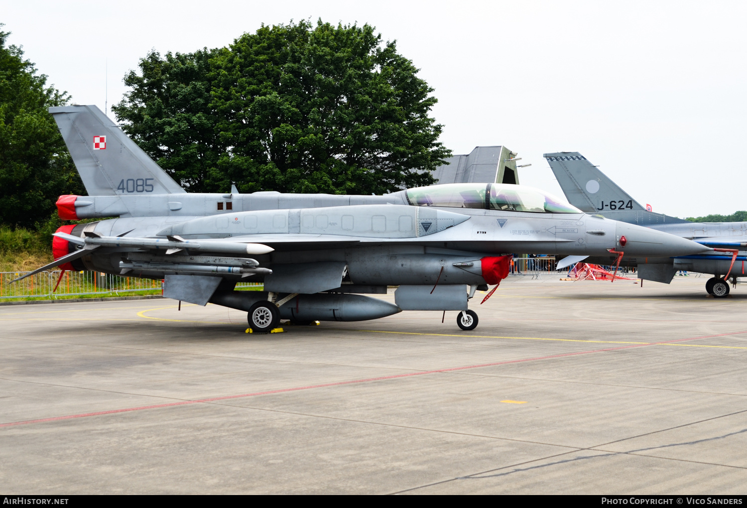 Aircraft Photo of 4085 | Lockheed Martin F-16D Fighting Falcon | Poland - Air Force | AirHistory.net #727895