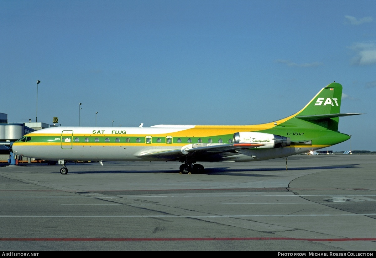 Aircraft Photo of D-ABAP | Sud SE-210 Caravelle 10B1R | SAT - Special Air Transport | AirHistory.net #727912