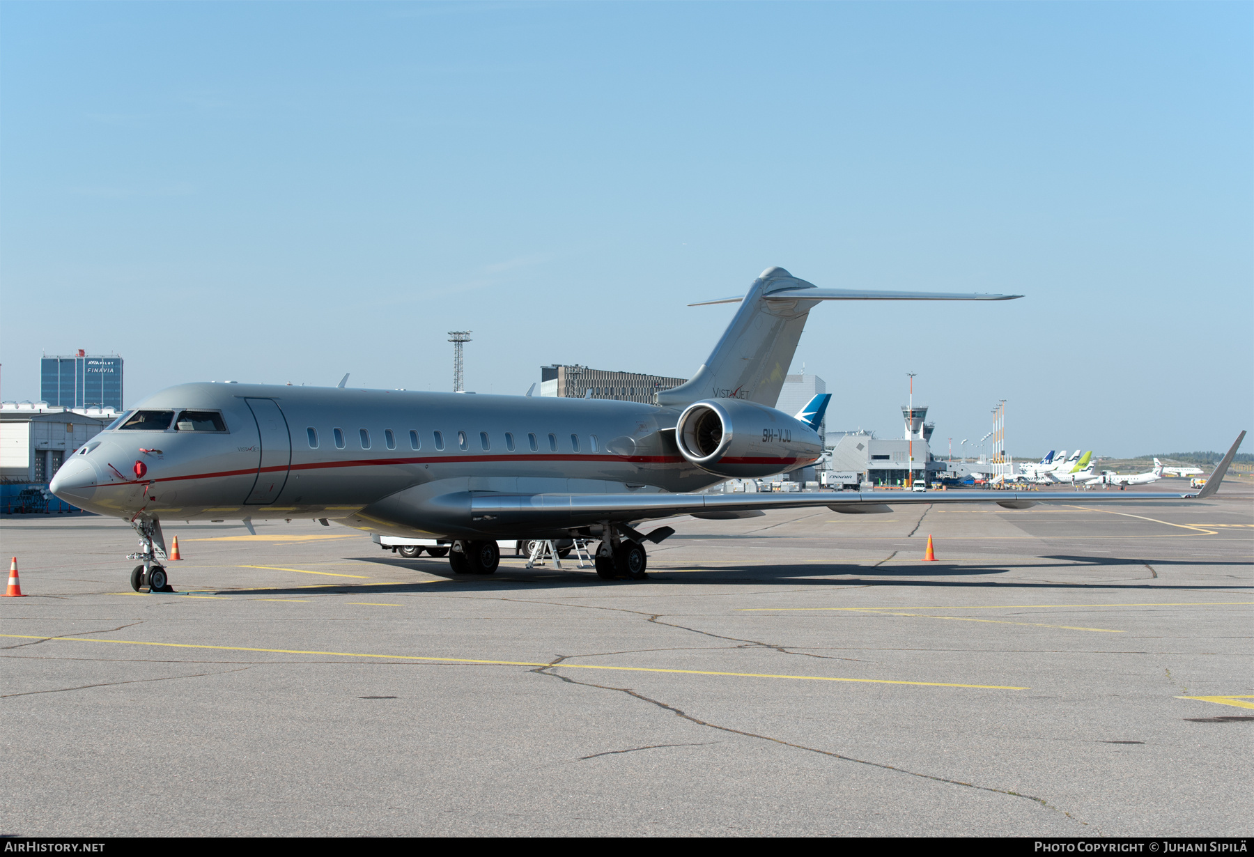 Aircraft Photo of 9H-VJU | Bombardier Global 6000 (BD-700-1A10) | VistaJet | AirHistory.net #727939