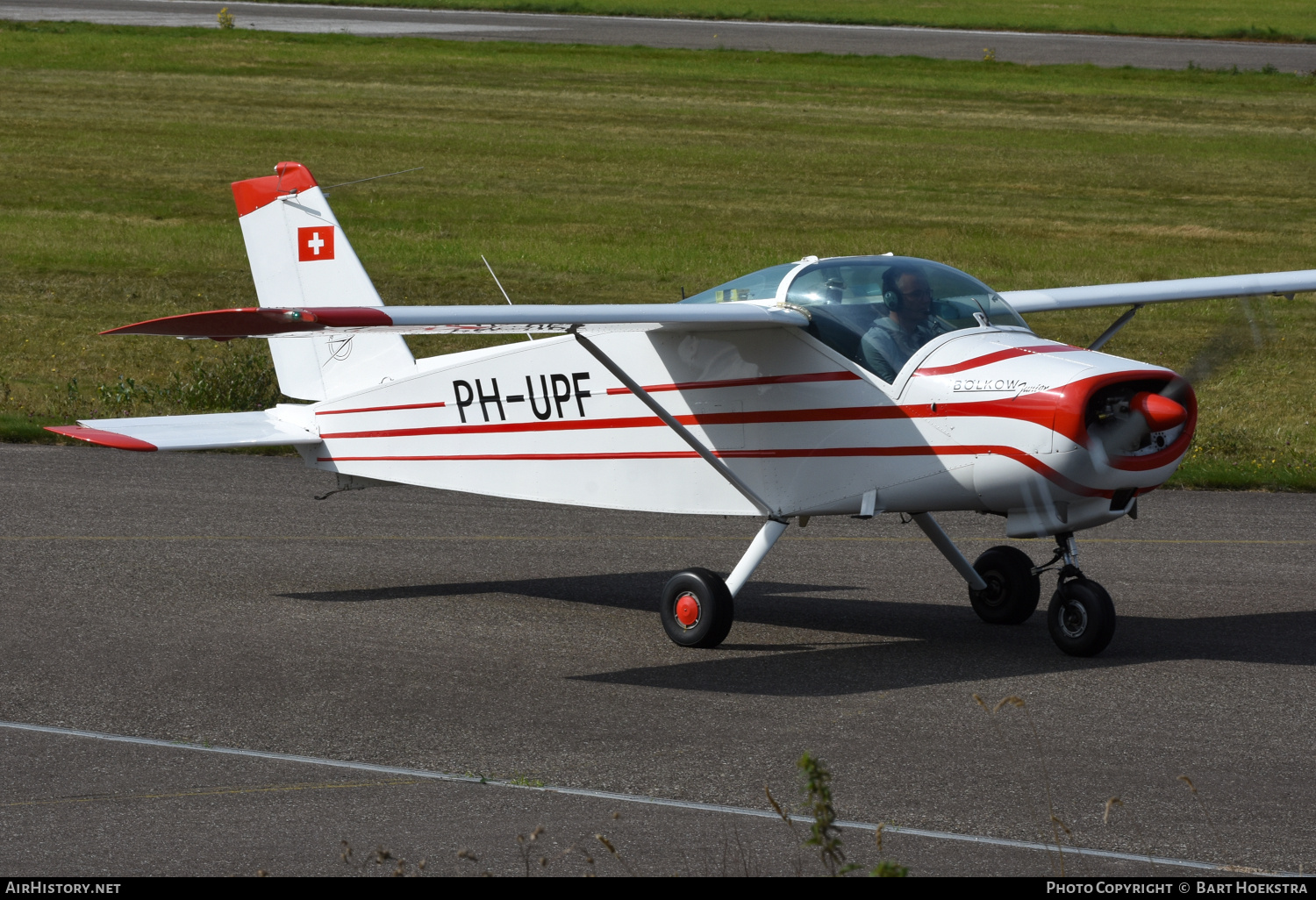 Aircraft Photo of PH-UPF | Bölkow Bo-208C Junior | AirHistory.net #727941