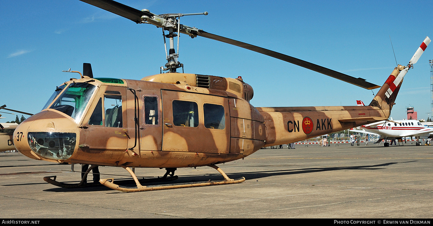 Aircraft Photo of CN-AKK | Agusta AB-205A | Morocco - Air Force | AirHistory.net #727980