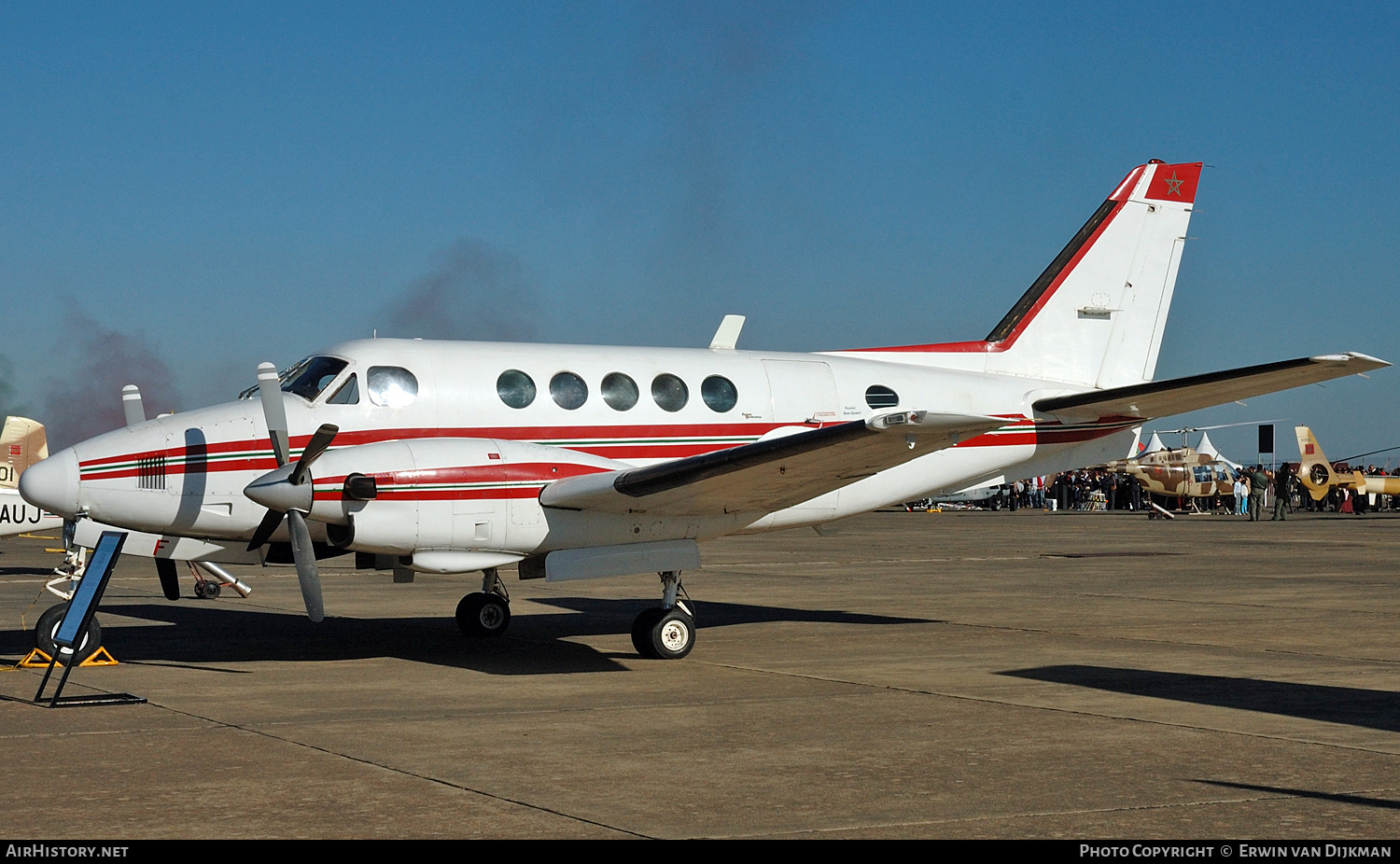Aircraft Photo of CN-ANF | Beech A100 King Air | Morocco - Air Force | AirHistory.net #727982
