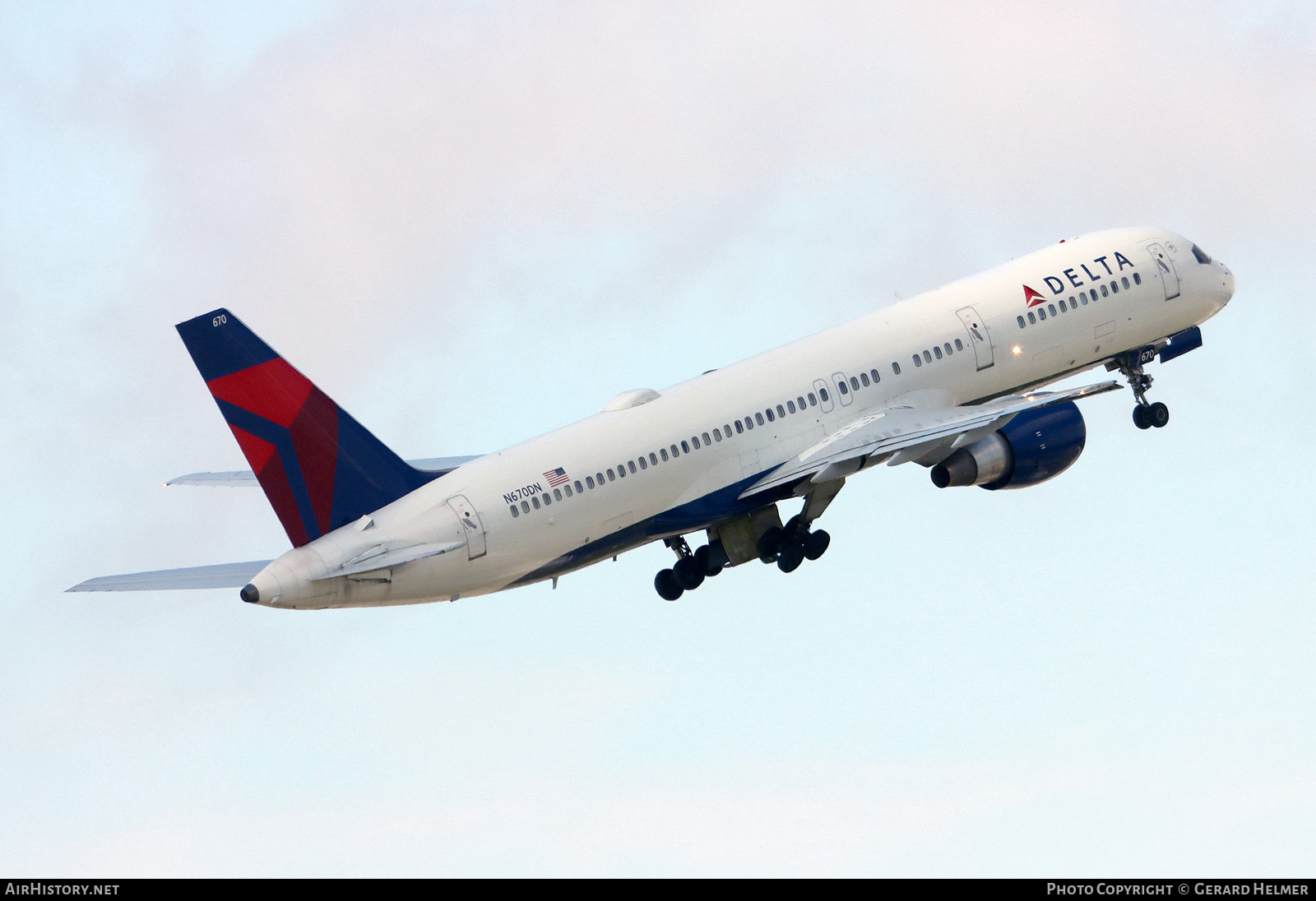 Aircraft Photo of N670DN | Boeing 757-232 | Delta Air Lines | AirHistory.net #727984