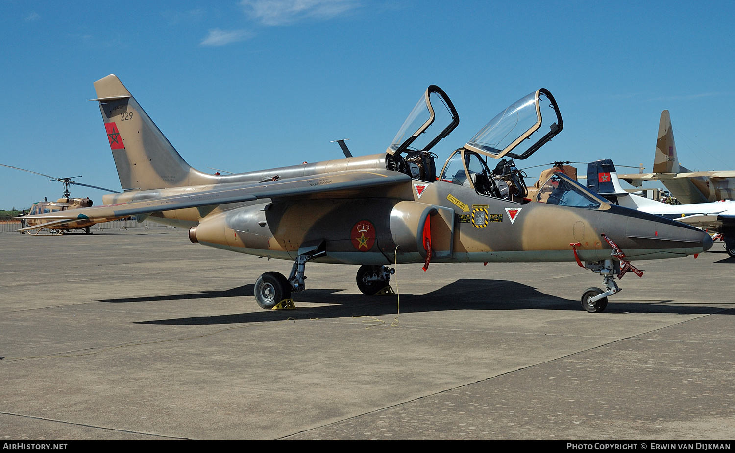 Aircraft Photo of 229 | Dassault-Dornier Alpha Jet H | Morocco - Air Force | AirHistory.net #727985