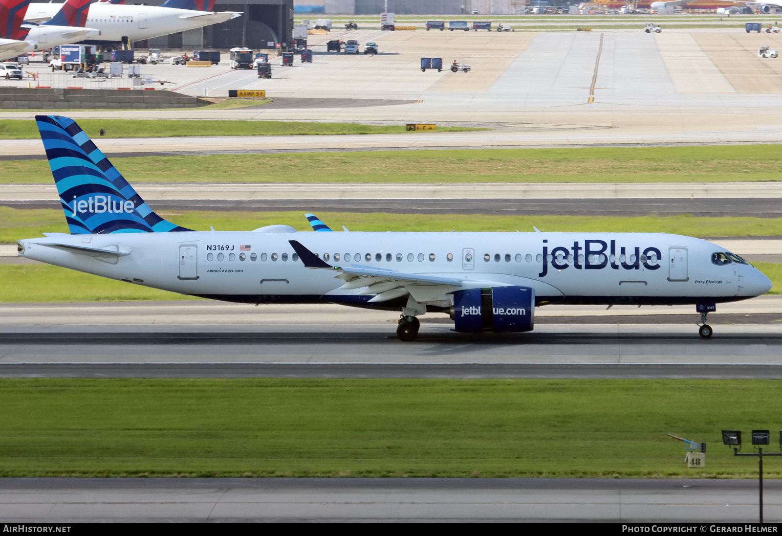 Aircraft Photo of N3169J | Airbus A220-300 (BD-500-1A11) | JetBlue Airways | AirHistory.net #727986