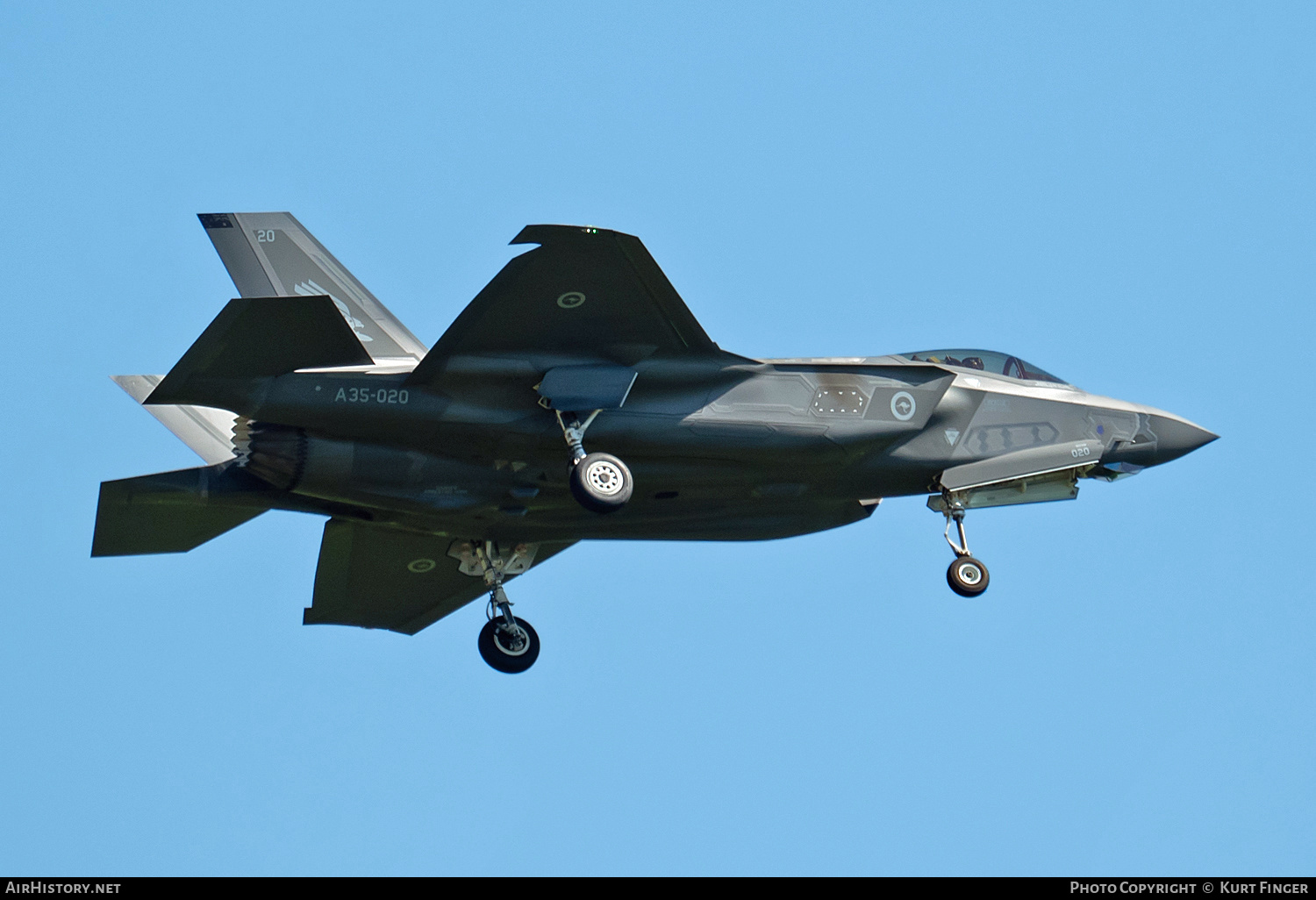 Aircraft Photo of A35-020 | Lockheed Martin F-35A Lightning II | Australia - Air Force | AirHistory.net #727997