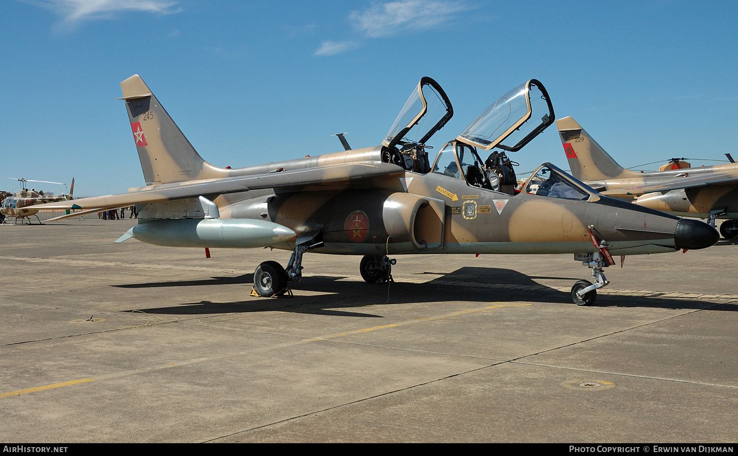 Aircraft Photo of 245 | Dassault-Dornier Alpha Jet H | Morocco - Air Force | AirHistory.net #728009