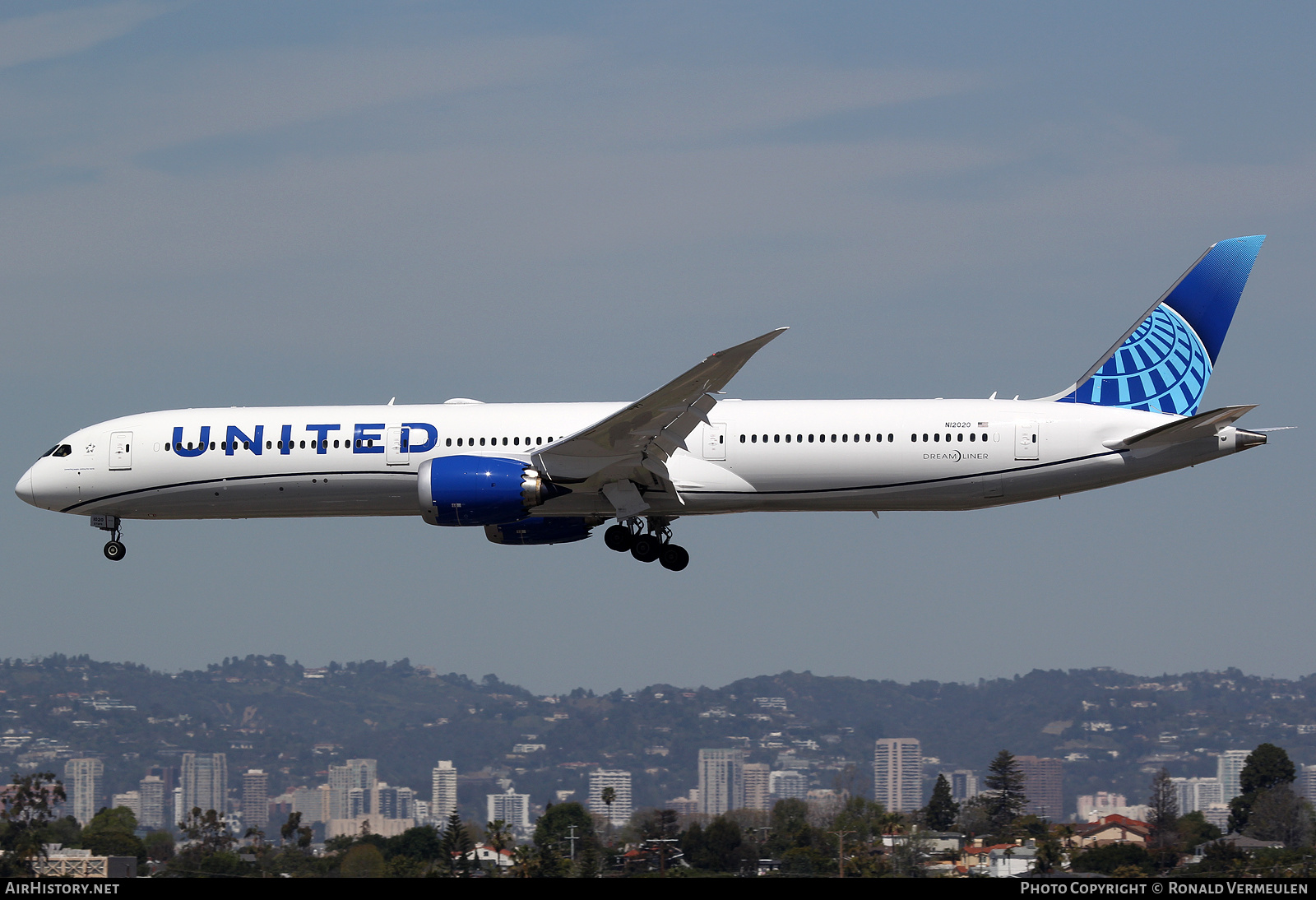 Aircraft Photo of N12020 | Boeing 787-10 Dreamliner | United Airlines | AirHistory.net #728025