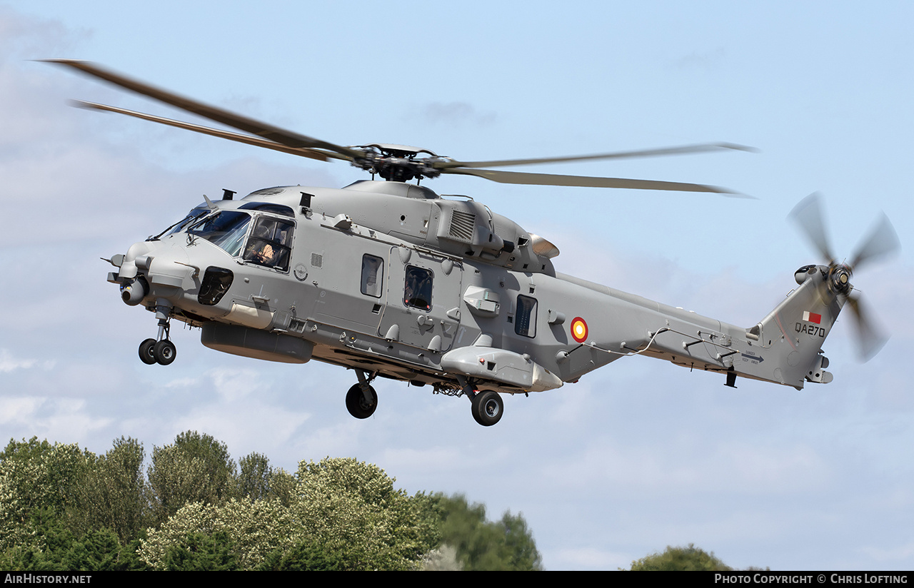 Aircraft Photo of QA270 | NH Industries NH-90NFH | Qatar - Air Force | AirHistory.net #728027