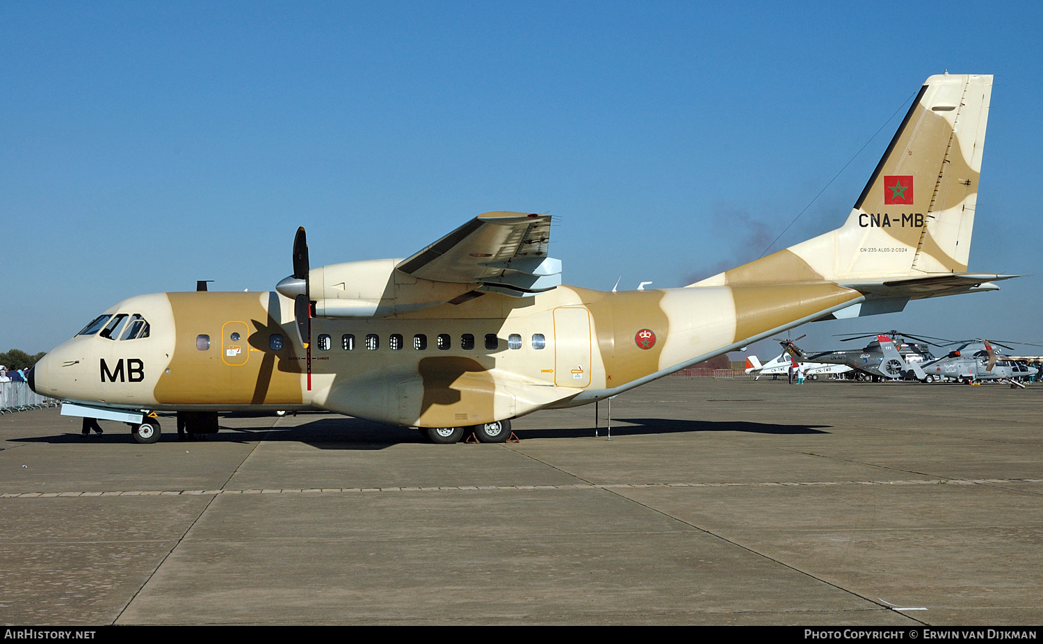 Aircraft Photo of CNA-MB | CASA/IPTN CN235M-100 | Morocco - Air Force | AirHistory.net #728033