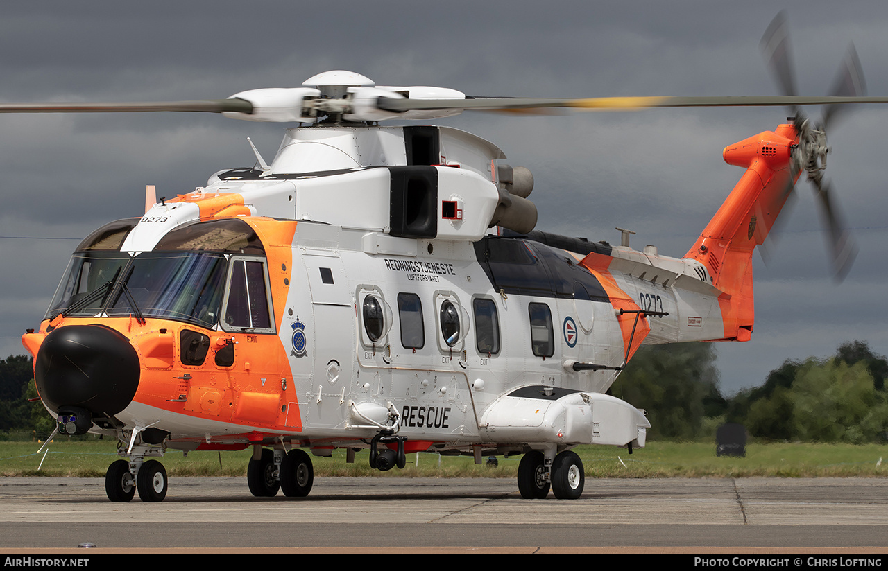 Aircraft Photo of 0273 | Leonardo AW101-612 | Norway - Air Force | AirHistory.net #728036
