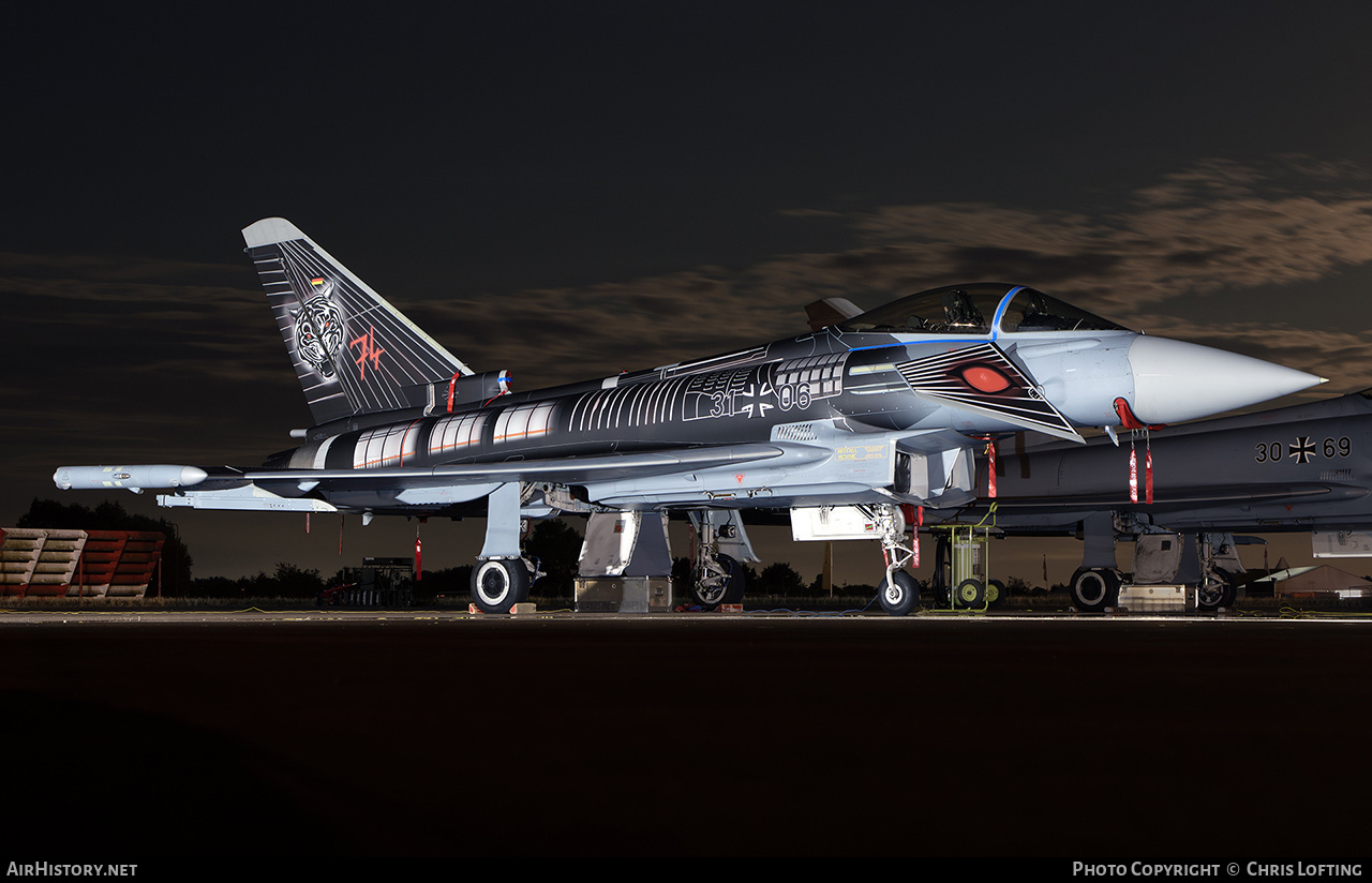 Aircraft Photo of 3106 | Eurofighter EF-2000 Typhoon S | Germany - Air Force | AirHistory.net #728053