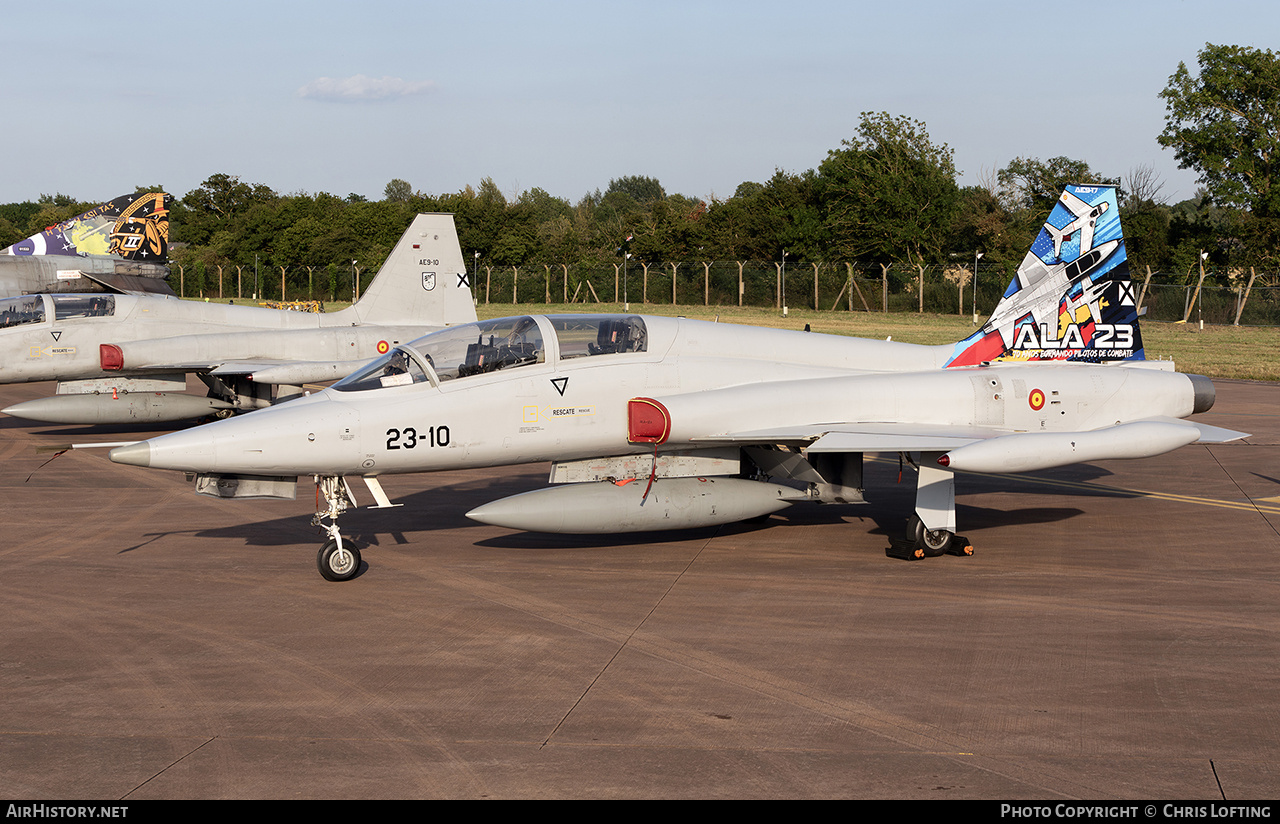 Aircraft Photo of AE.9-17 | Northrop SF-5B(M) Freedom Fighter | Spain - Air Force | AirHistory.net #728066