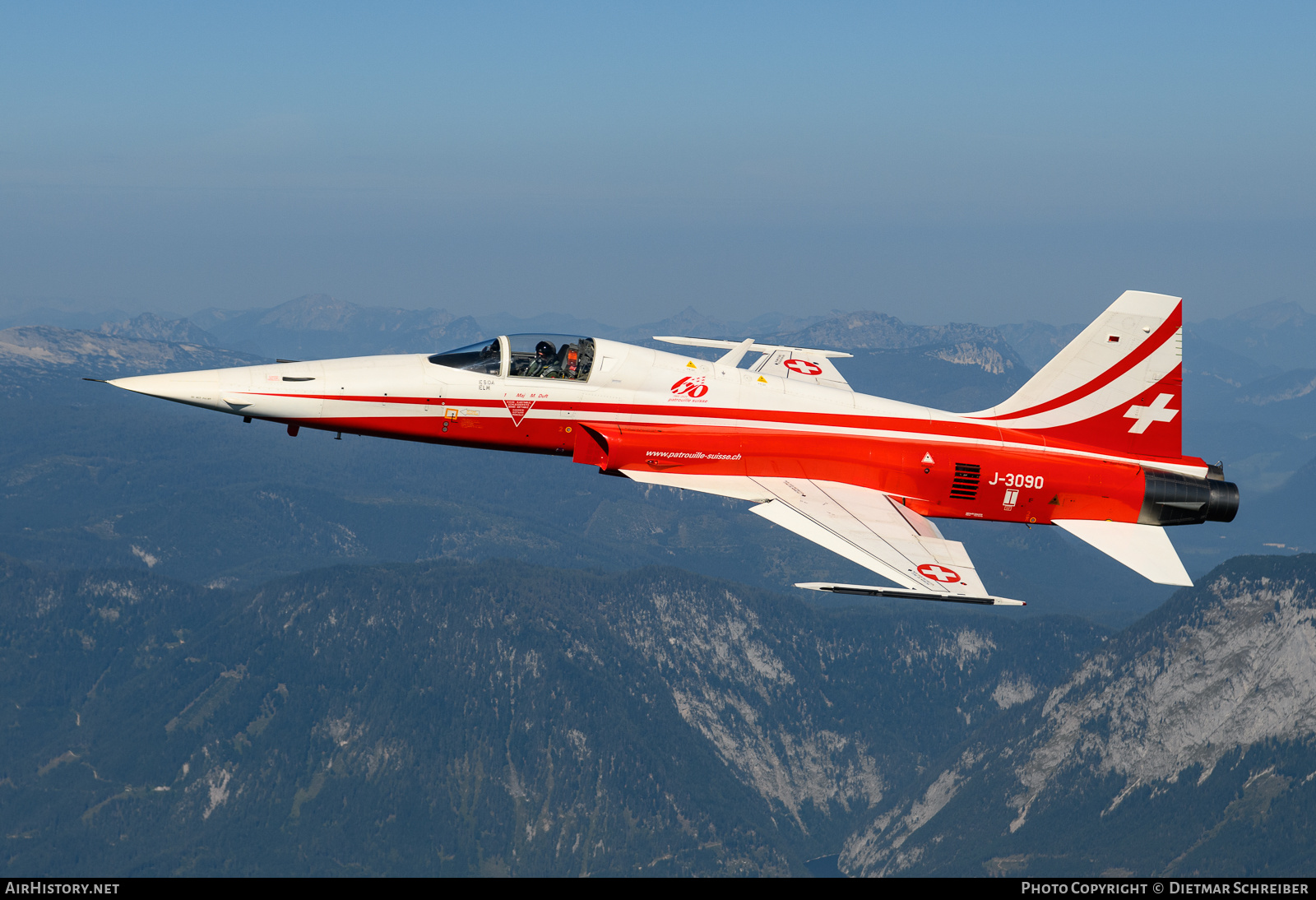 Aircraft Photo of J-3090 | Northrop F-5E Tiger II | Switzerland - Air Force | AirHistory.net #728079
