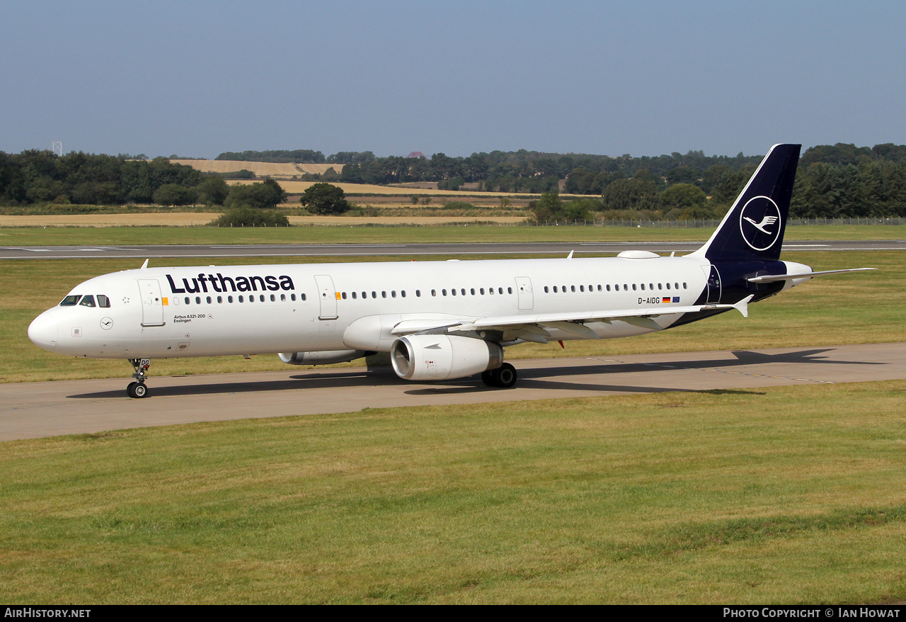Aircraft Photo of D-AIDG | Airbus A321-231 | Lufthansa | AirHistory.net #728086