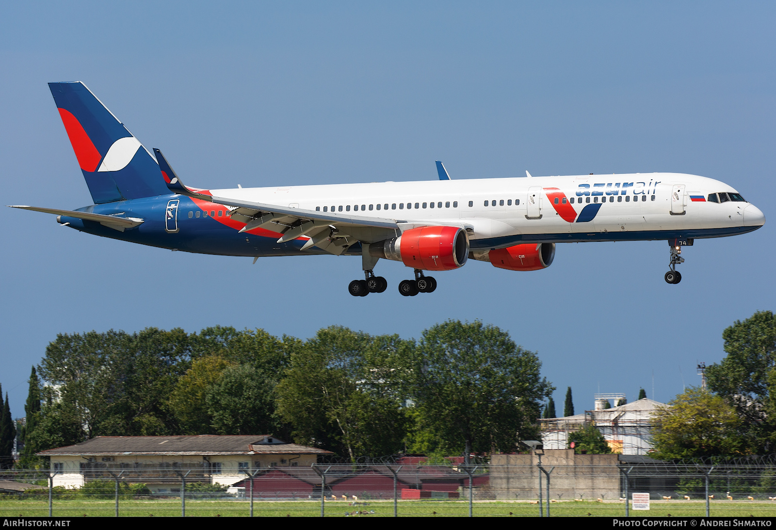 Aircraft Photo of RA-73074 | Boeing 757-2Q8 | Azur Air | AirHistory.net #728097