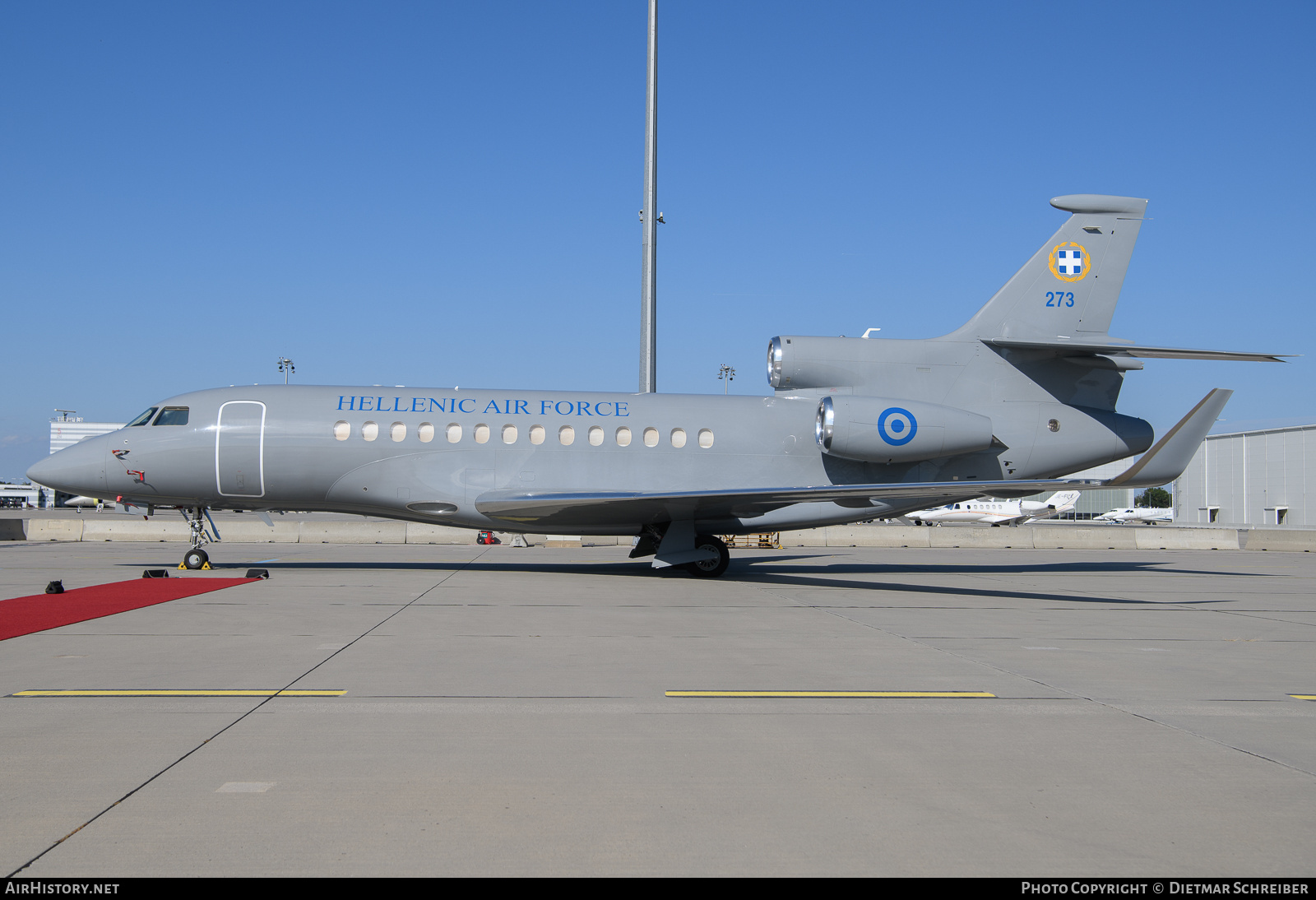 Aircraft Photo of 273 | Dassault Falcon 7X | Greece - Air Force | AirHistory.net #728099
