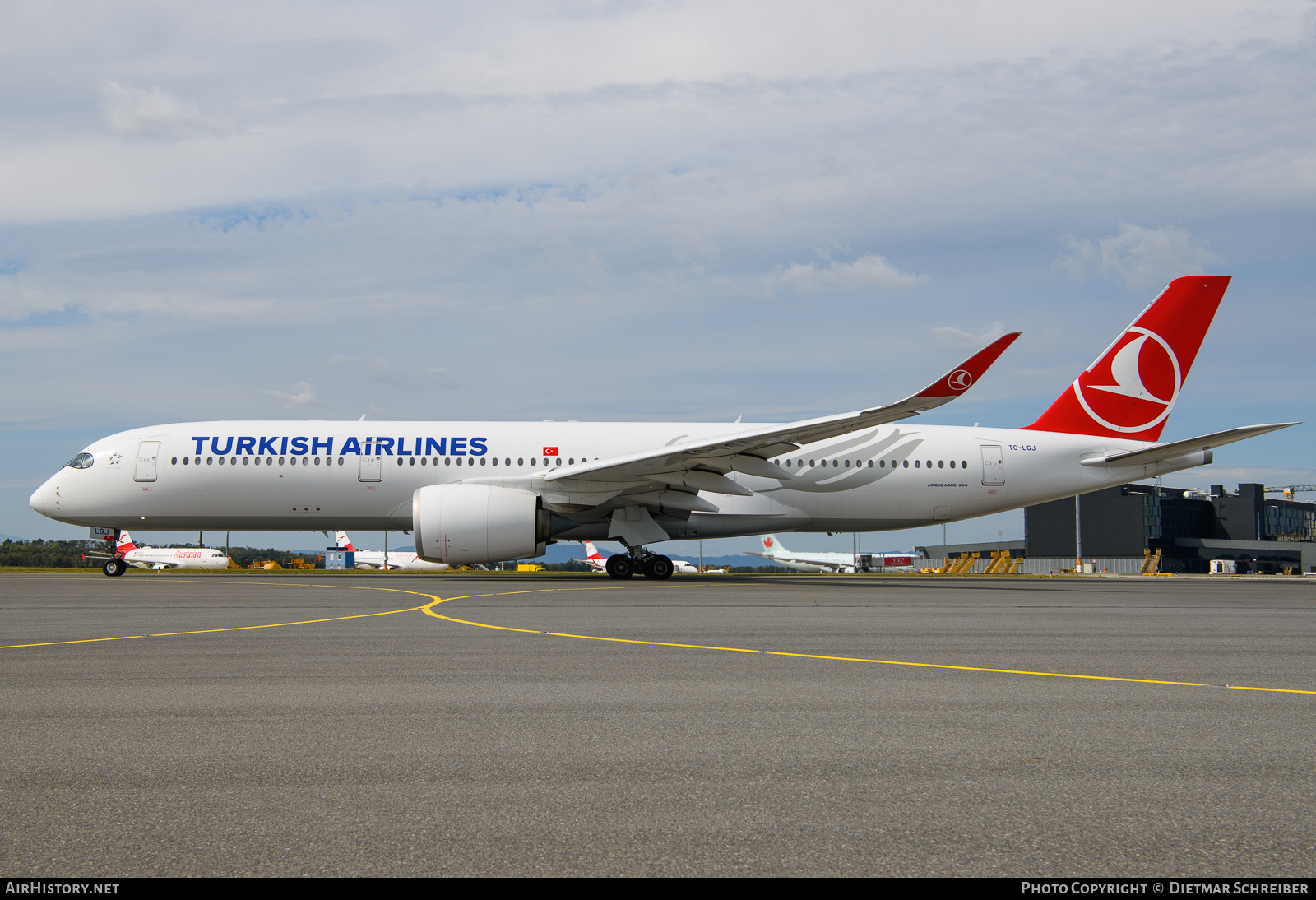Aircraft Photo of TC-LGJ | Airbus A350-941 | Turkish Airlines | AirHistory.net #728100