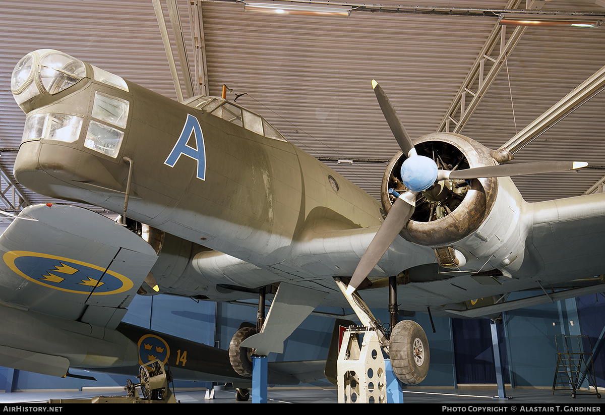 Aircraft Photo of 155 | Junkers B3A (Ju 86K-4) | Sweden - Air Force | AirHistory.net #728103