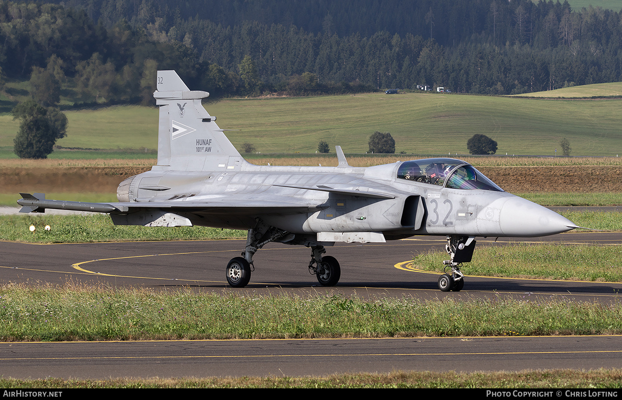 Aircraft Photo of 32 | Saab JAS 39C Gripen | Hungary - Air Force | AirHistory.net #728118