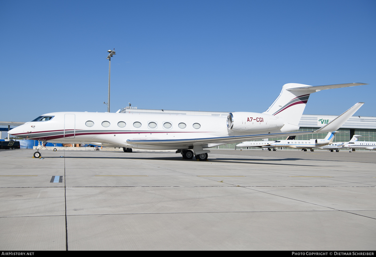 Aircraft Photo of A7-CGI | Gulfstream Aerospace G650ER (G-VI) | AirHistory.net #728119