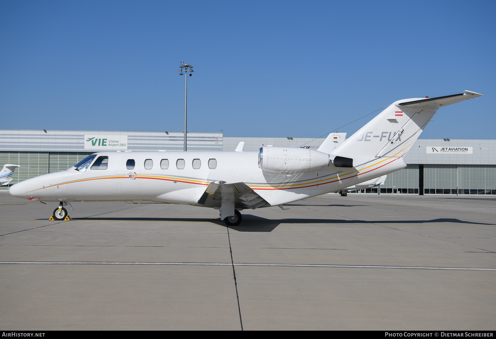 Aircraft Photo of OE-FUX | Cessna 525A CitationJet CJ2 | AirHistory.net #728124