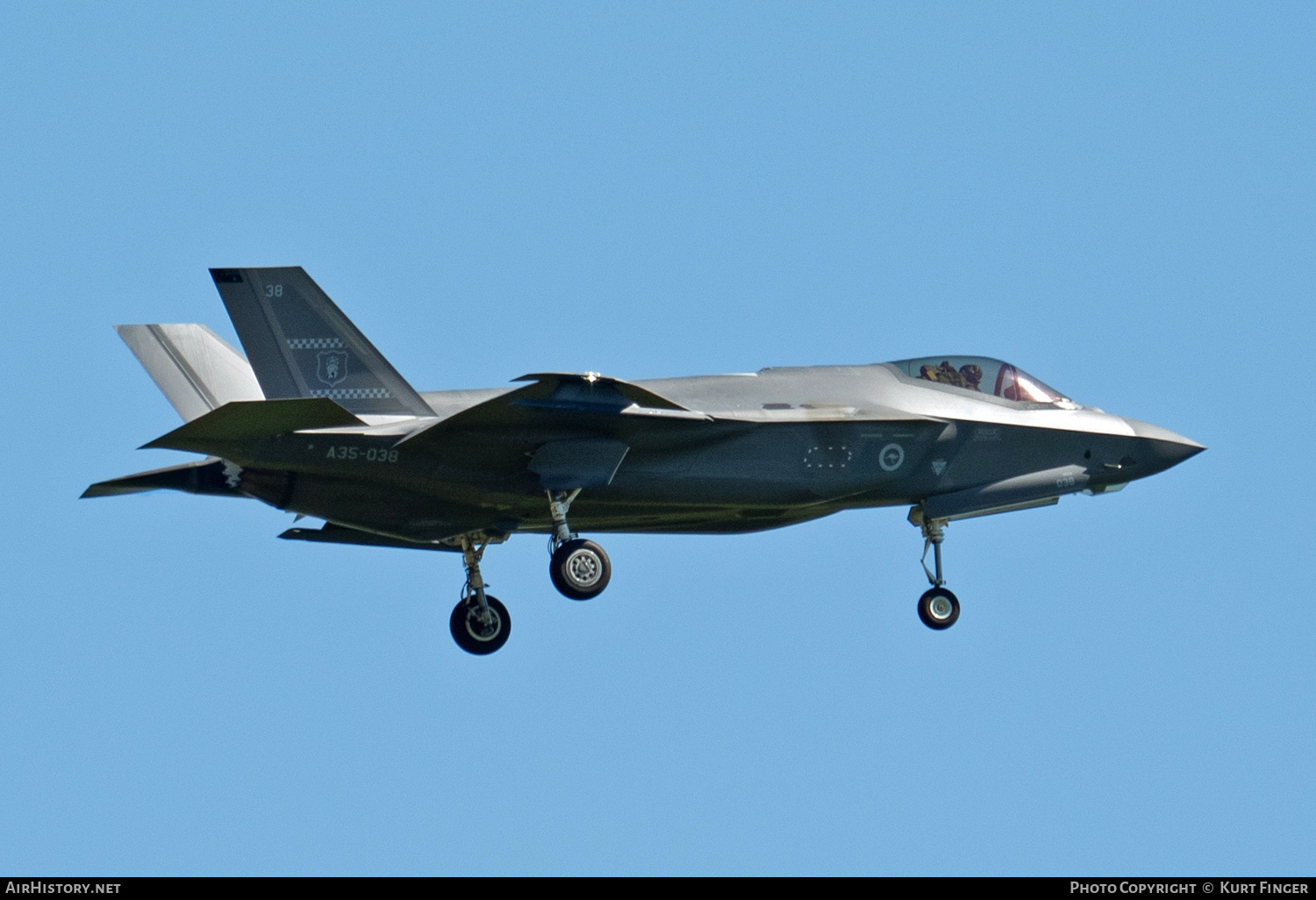 Aircraft Photo of A35-038 / 19-5511 | Lockheed Martin F-35A Lightning II | Australia - Air Force | AirHistory.net #728152