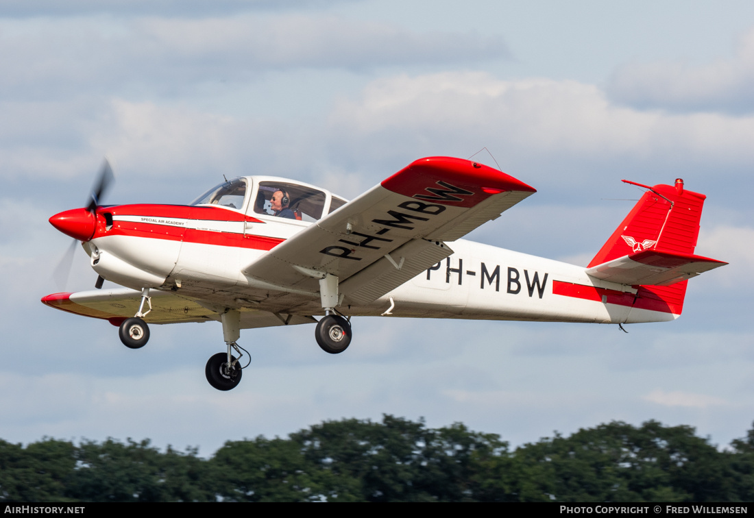 Aircraft Photo of PH-MBW | Fuji FA-200-160 Aero Subaru | Special Air Academy | AirHistory.net #728164