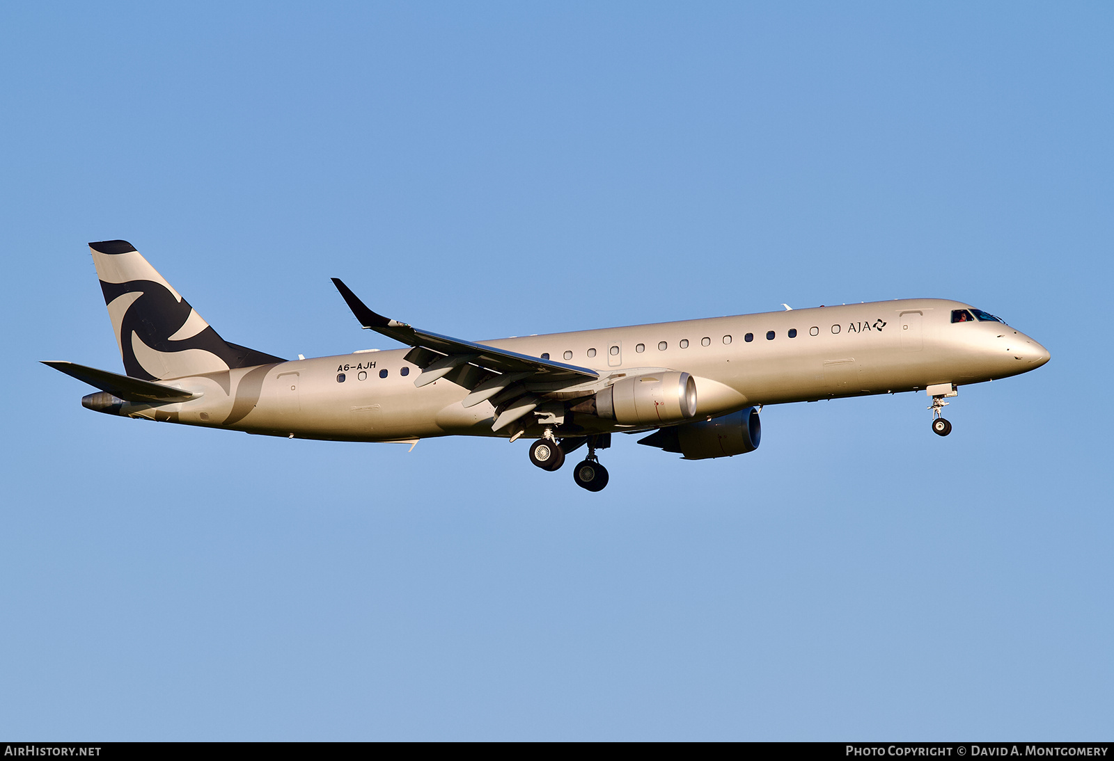 Aircraft Photo of A6-AJH | Embraer Lineage 1000E (ERJ-190-100ECJ) | AJA - Al Jaber Aviation | AirHistory.net #728199
