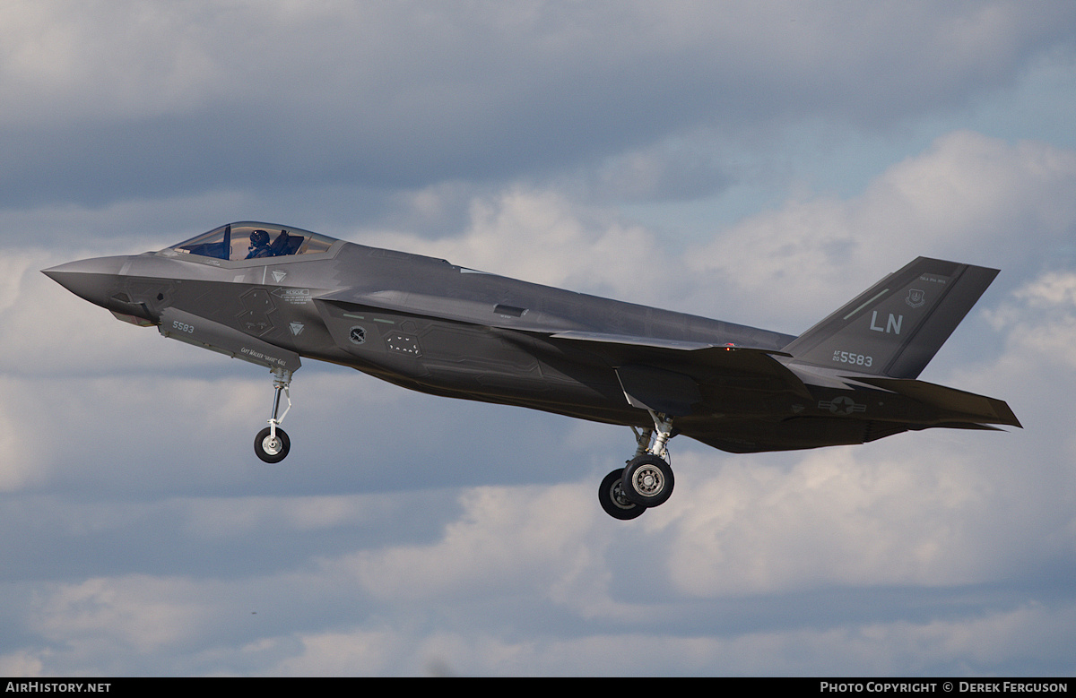 Aircraft Photo of 20-5583 / AF20-5583 | Lockheed Martin F-35A Lightning II | USA - Air Force | AirHistory.net #728206