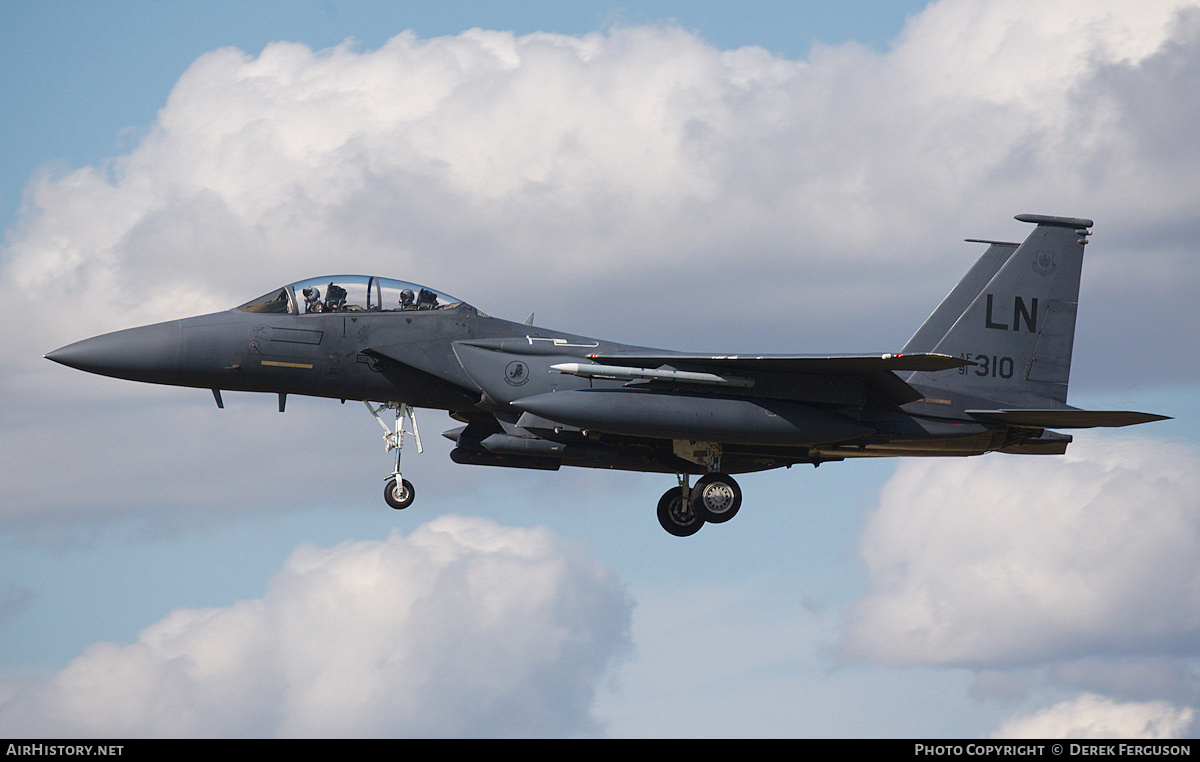 Aircraft Photo of 91-0310 / AF91-310 | Boeing F-15E Strike Eagle | USA - Air Force | AirHistory.net #728208