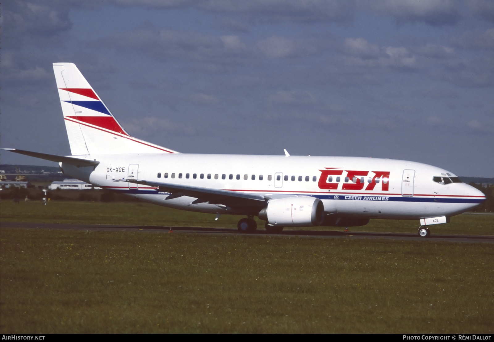 Aircraft Photo of OK-XGE | Boeing 737-55S | ČSA - Czech Airlines | AirHistory.net #728238